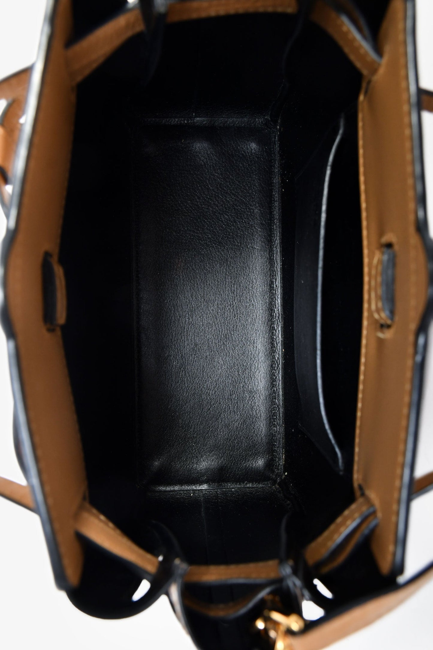 Loewe Beige Leather Mini 'Lazo' Shoulder Bag
