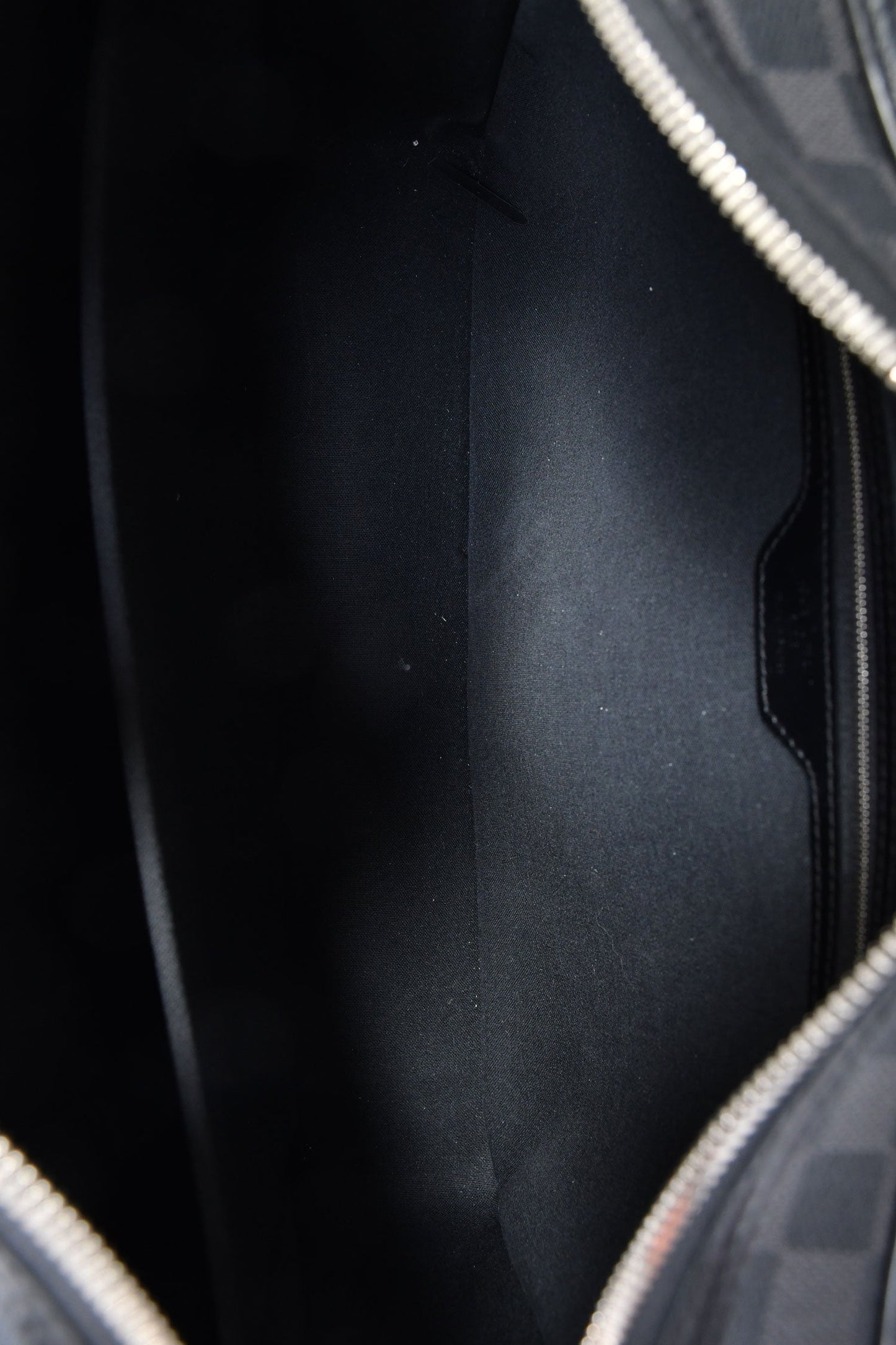 Louis Vuitton 2009 Graphite Damier 'Jorn' Briefcase Top Handle With Strap