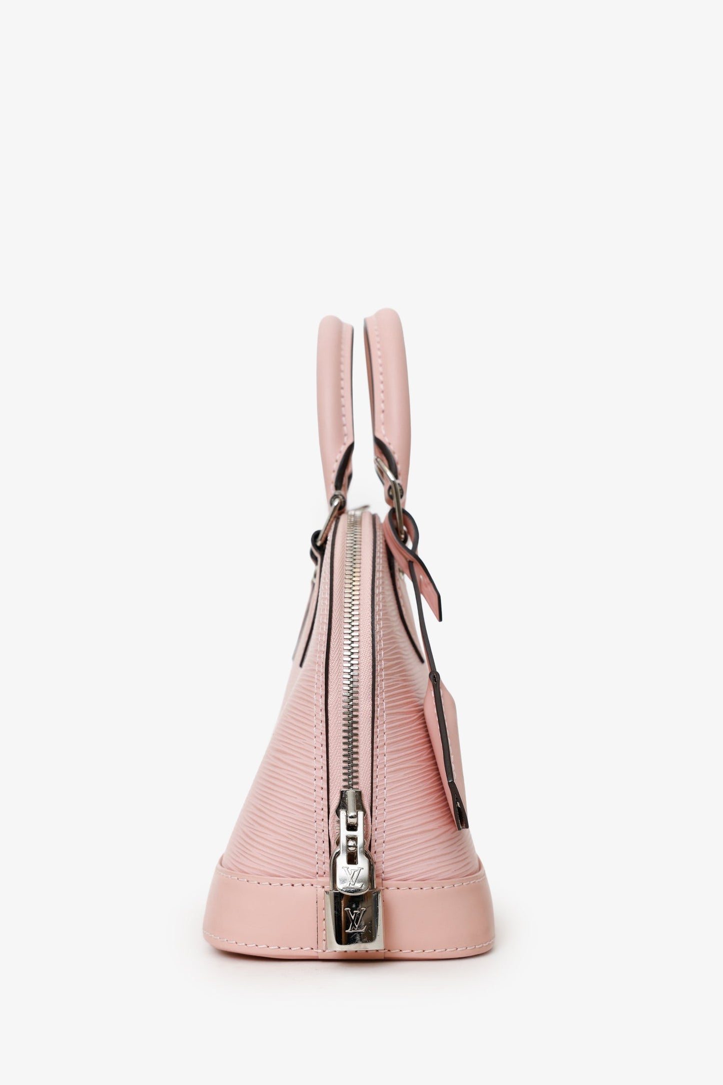 Louis Vuitton 2017 Pink Epi Leather Alma BB With Strap