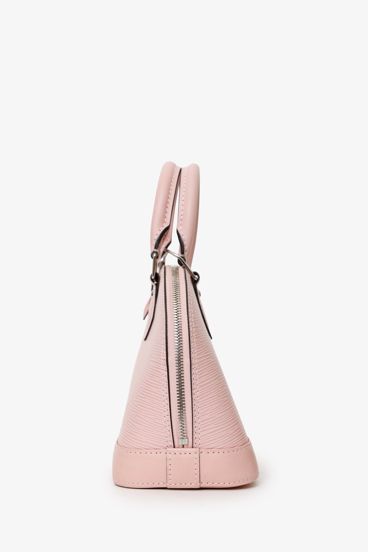 Louis Vuitton 2017 Pink Epi Leather Alma BB With Strap