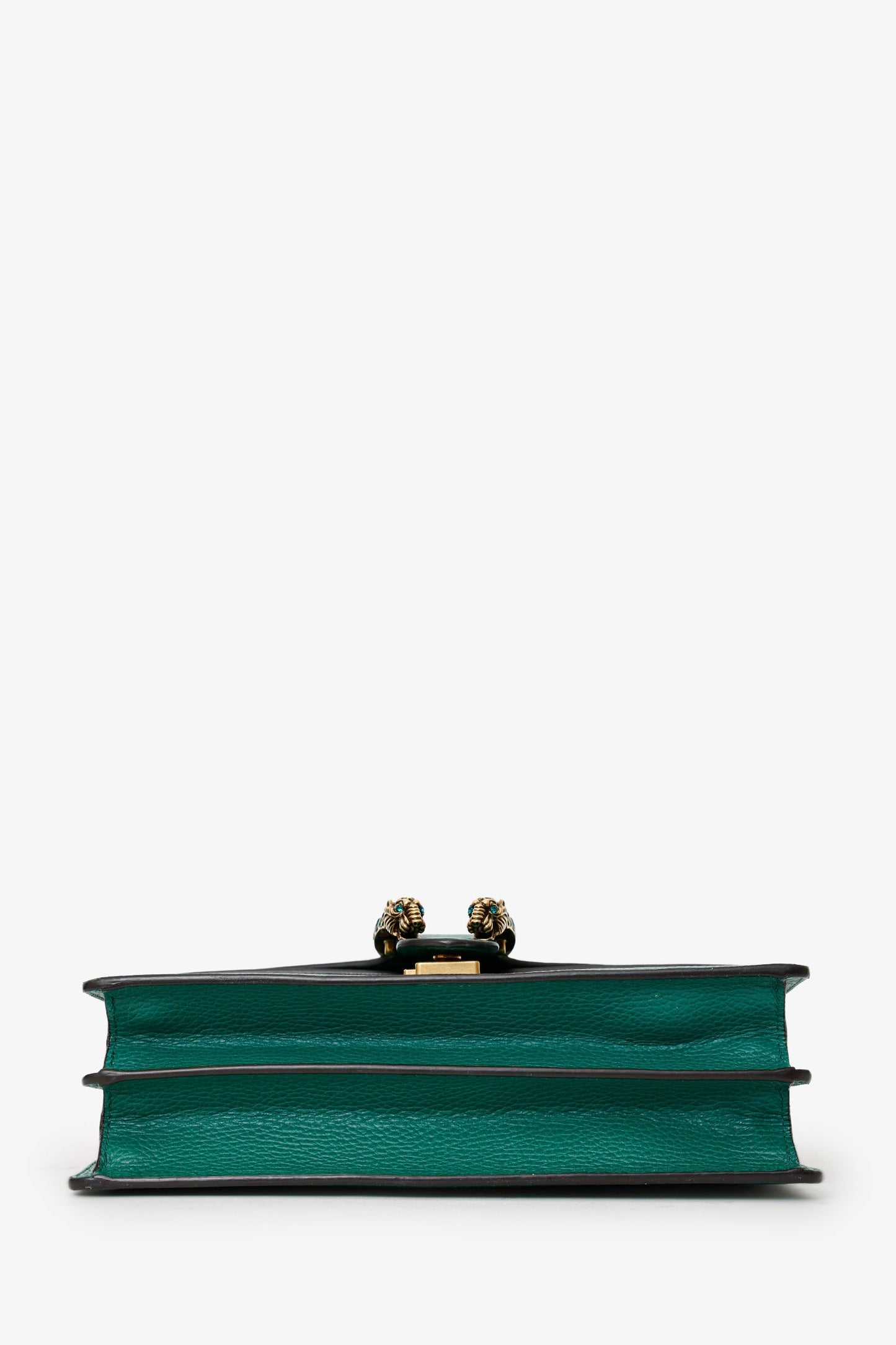 Gucci Green Leather Dionysus Medium Shoulder Bag