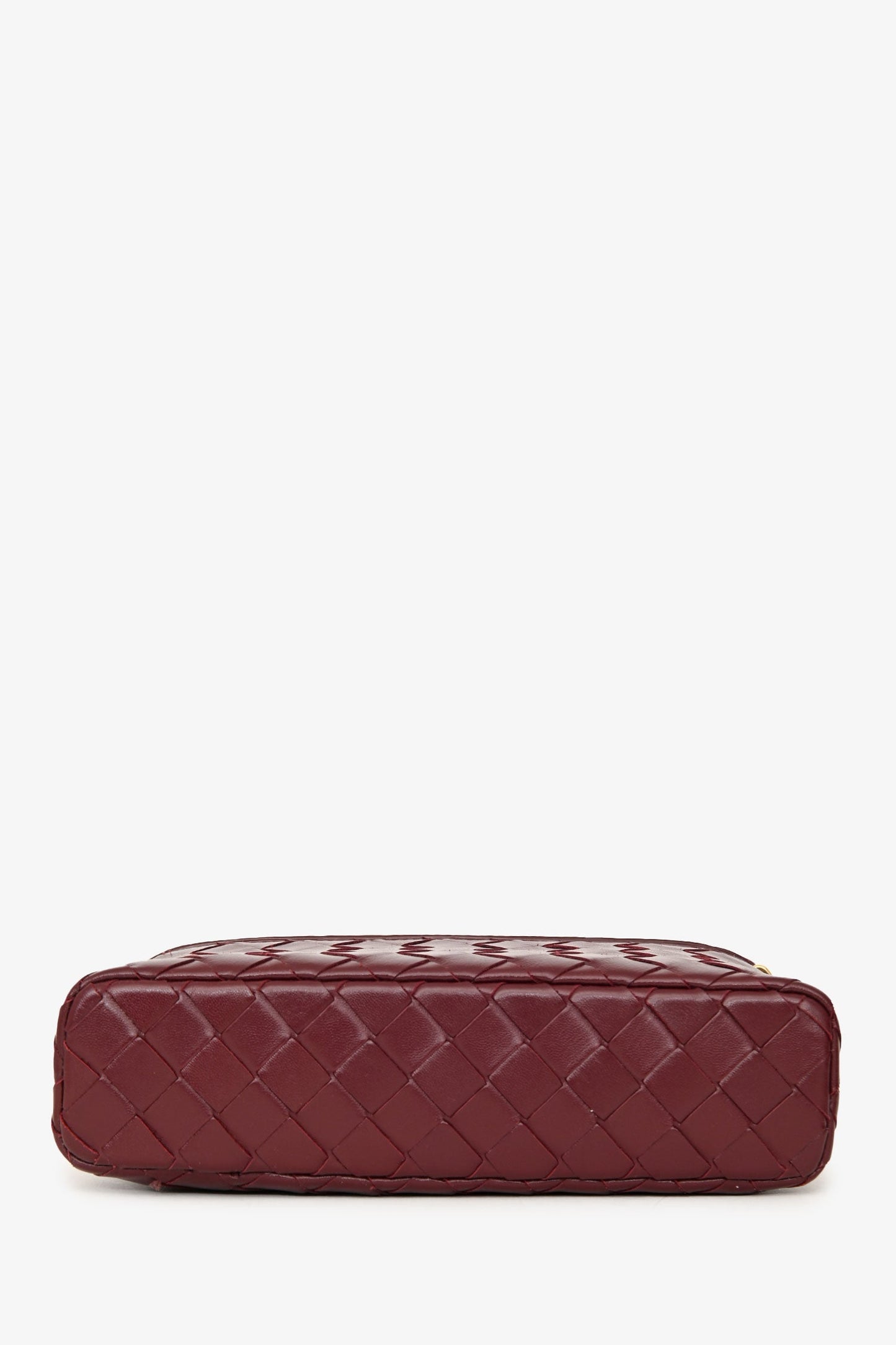 Bottega Veneta Barolo Intrecciato Leather Bang Bang Vanity Case With Detachable Strap