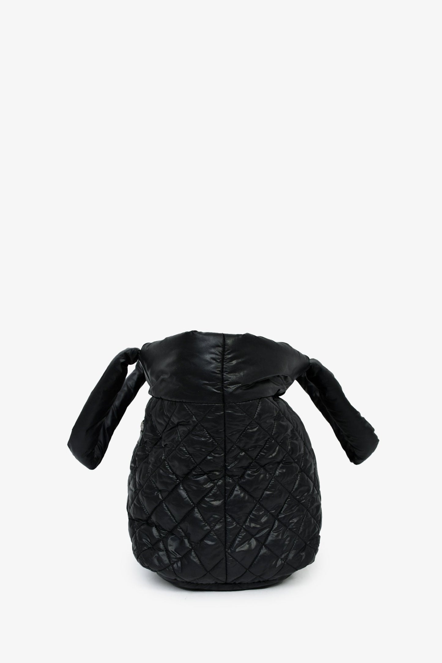 Chanel™ 2013-14 Black Quilted Nylon Coco Cocoon Tote Bag