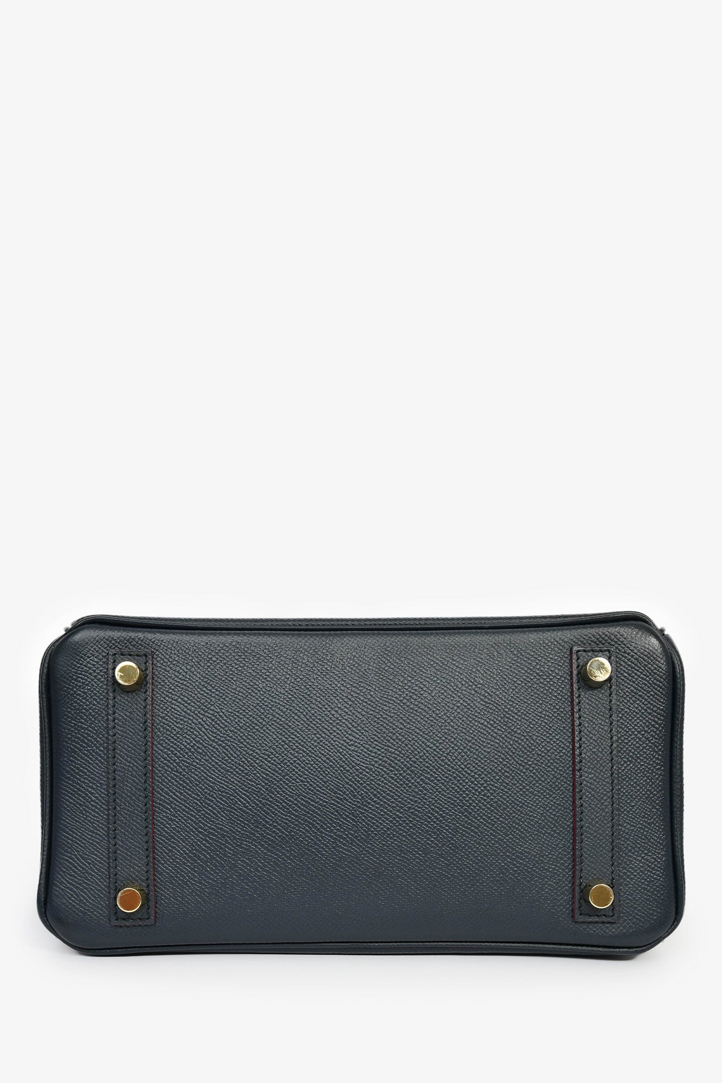 Hermès 2016 Special Order Blue/Red Epsom Leather Birkin 25