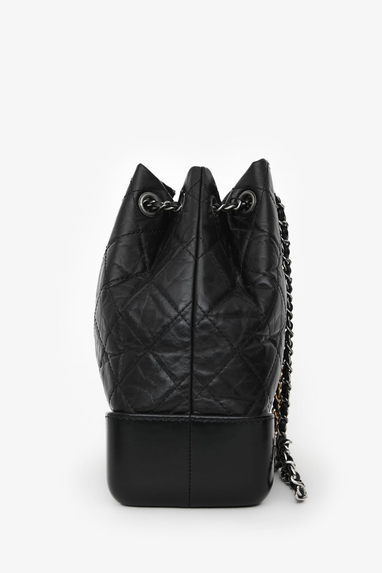 Chanel™ 2018-19 Black Quilted Gabrielle Backpack