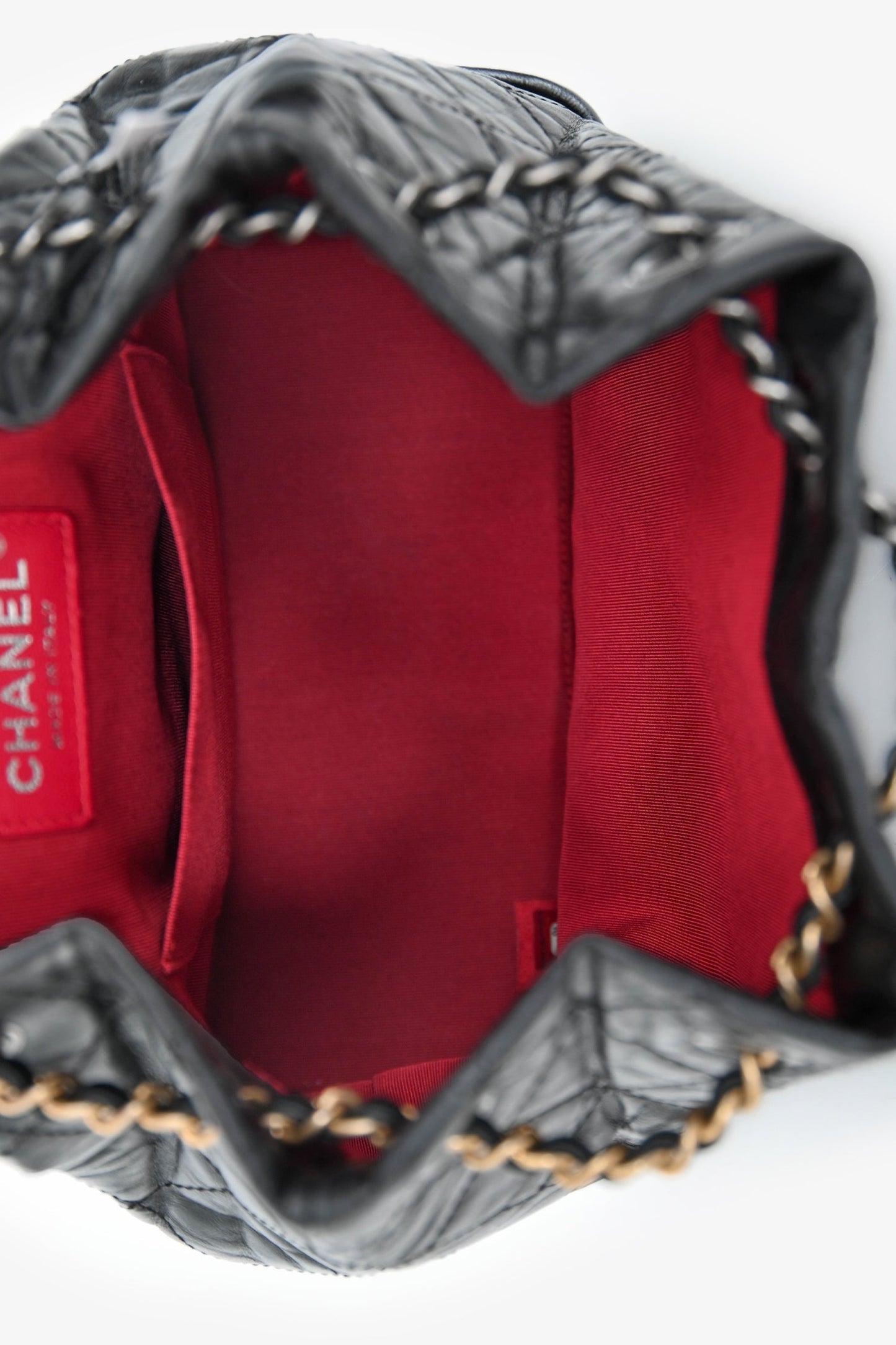 Chanel™ 2018-19 Black Quilted Gabrielle Backpack