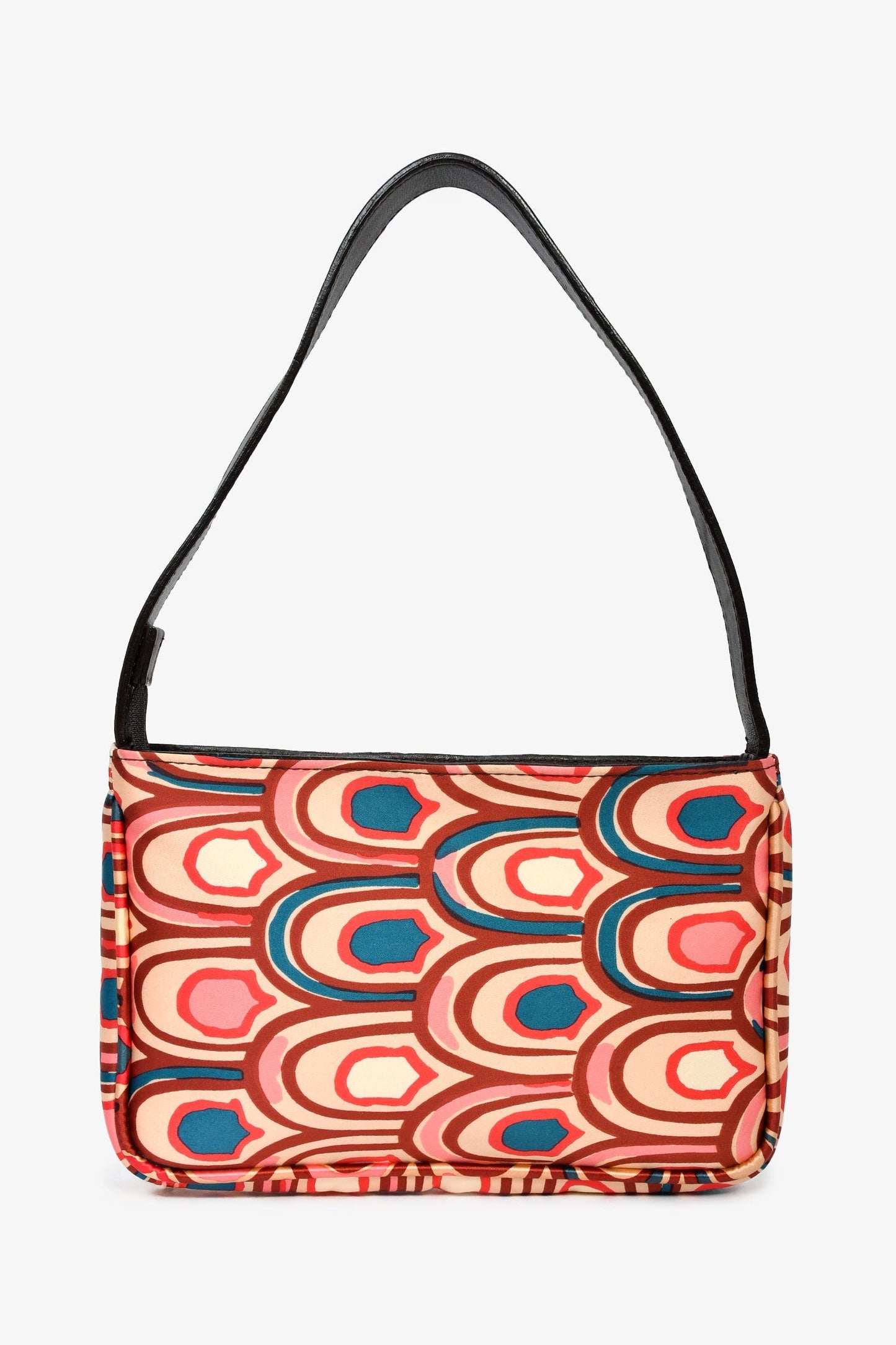Emilio Pucci Pink Silk Patterned Mini Bag