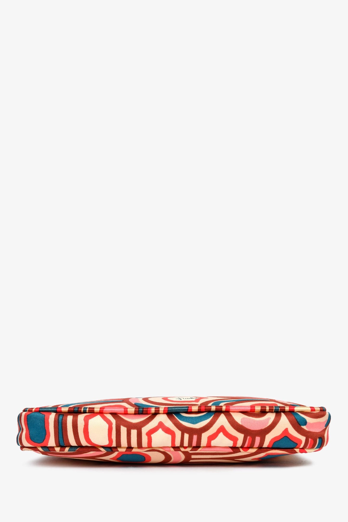 Emilio Pucci Pink Silk Patterned Mini Bag