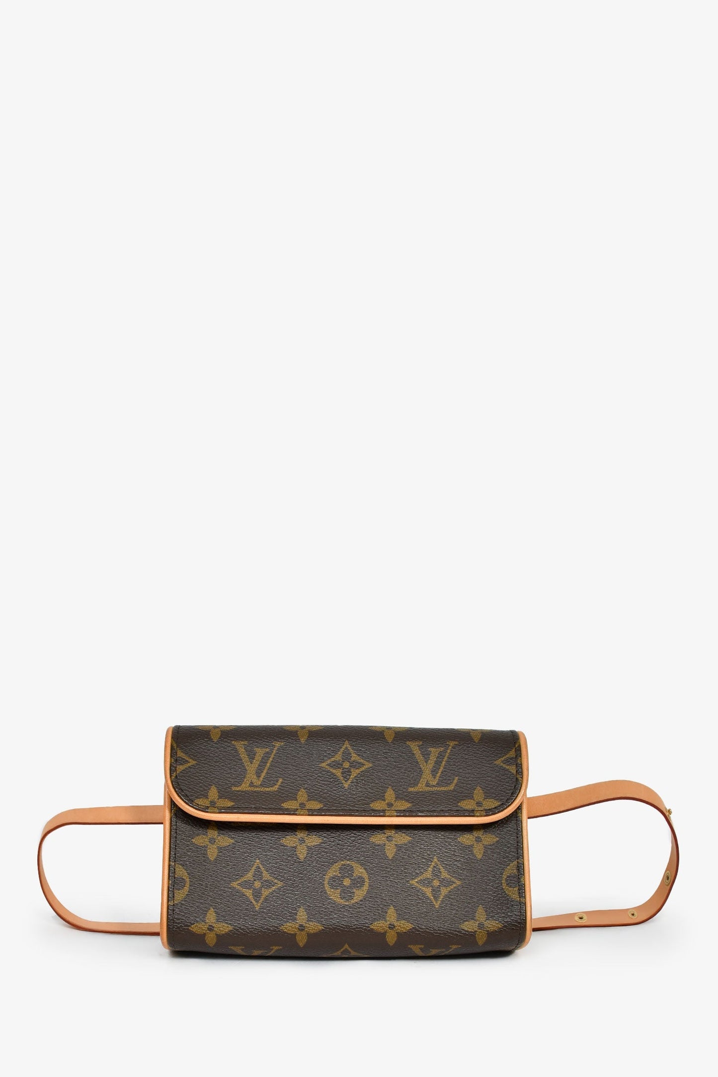 Louis Vuitton 2004 Monogram Canvas Pochette Florentine Belt Bag Size XS