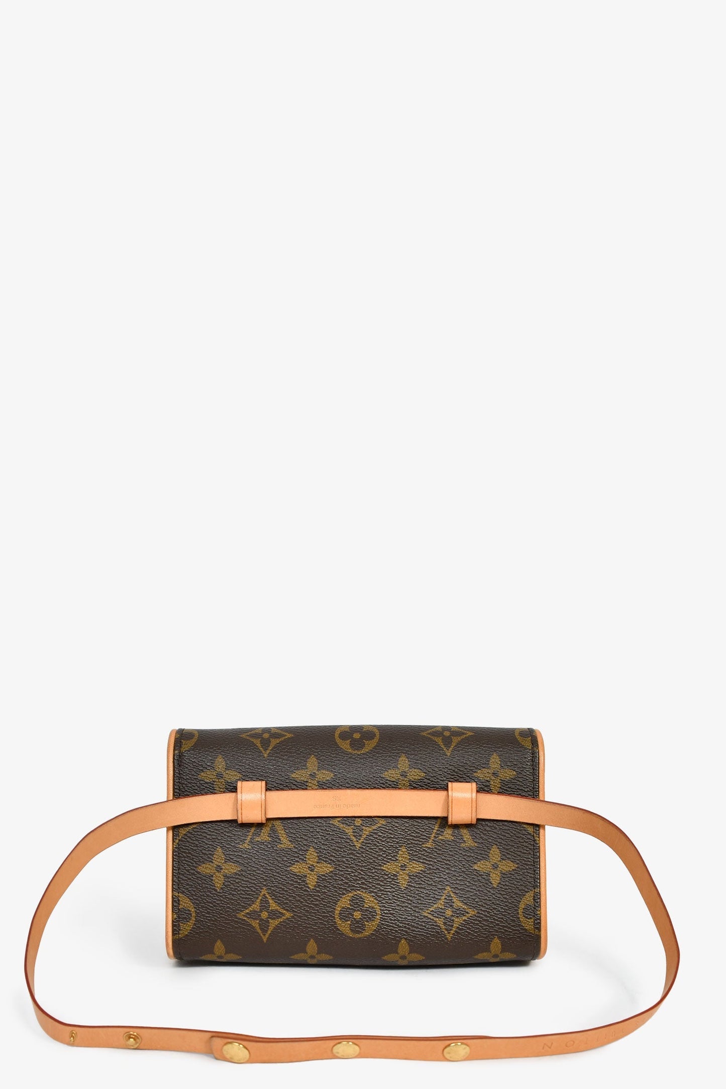 Louis Vuitton 2004 Monogram Canvas Pochette Florentine Belt Bag Size XS
