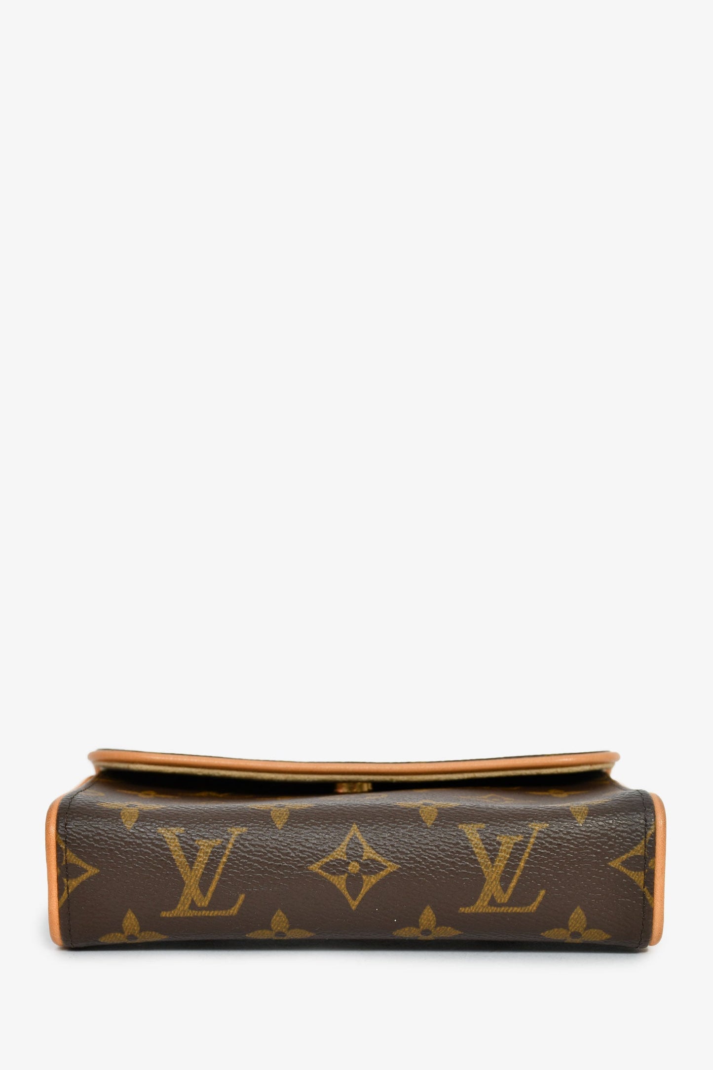 Louis Vuitton 2004 Monogram Canvas Pochette Florentine Belt Bag Size XS