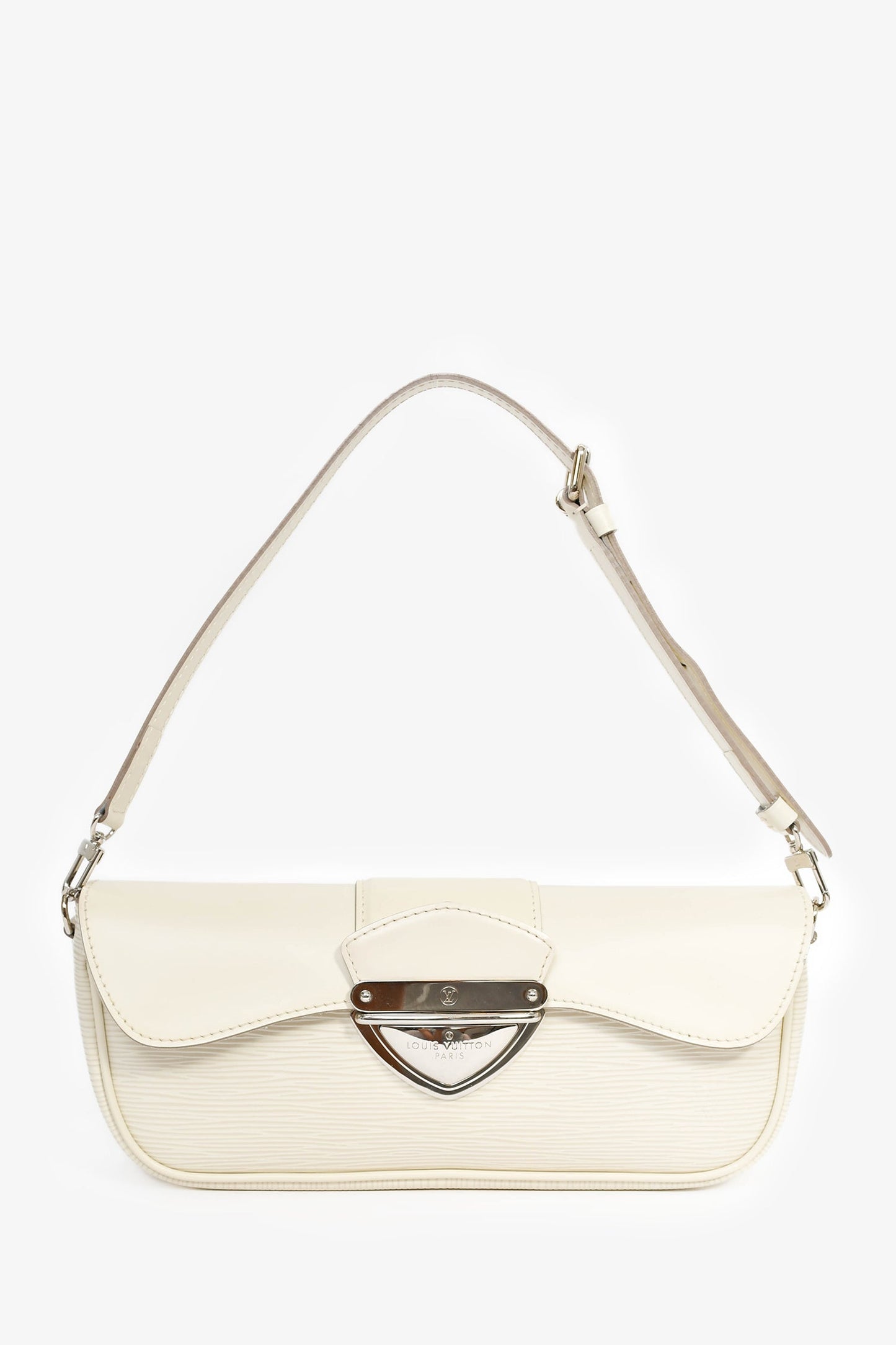 Louis Vuitton Cream Epi Leather 'Suhail' Shoulder Bag