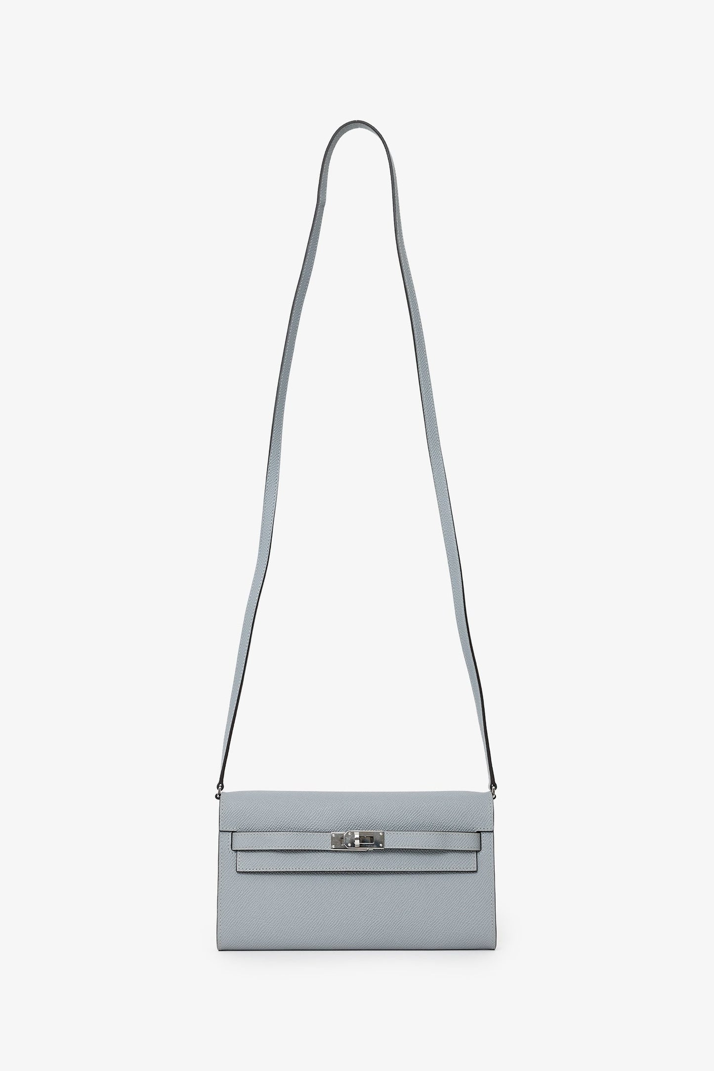 Hermès 2025 Gris Pantin Epsom Leather Kelly To Go