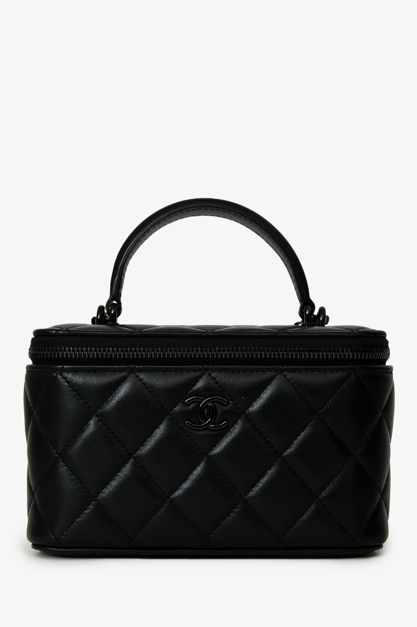 Chanel™ 2021+ So Black Vanity Top Handle