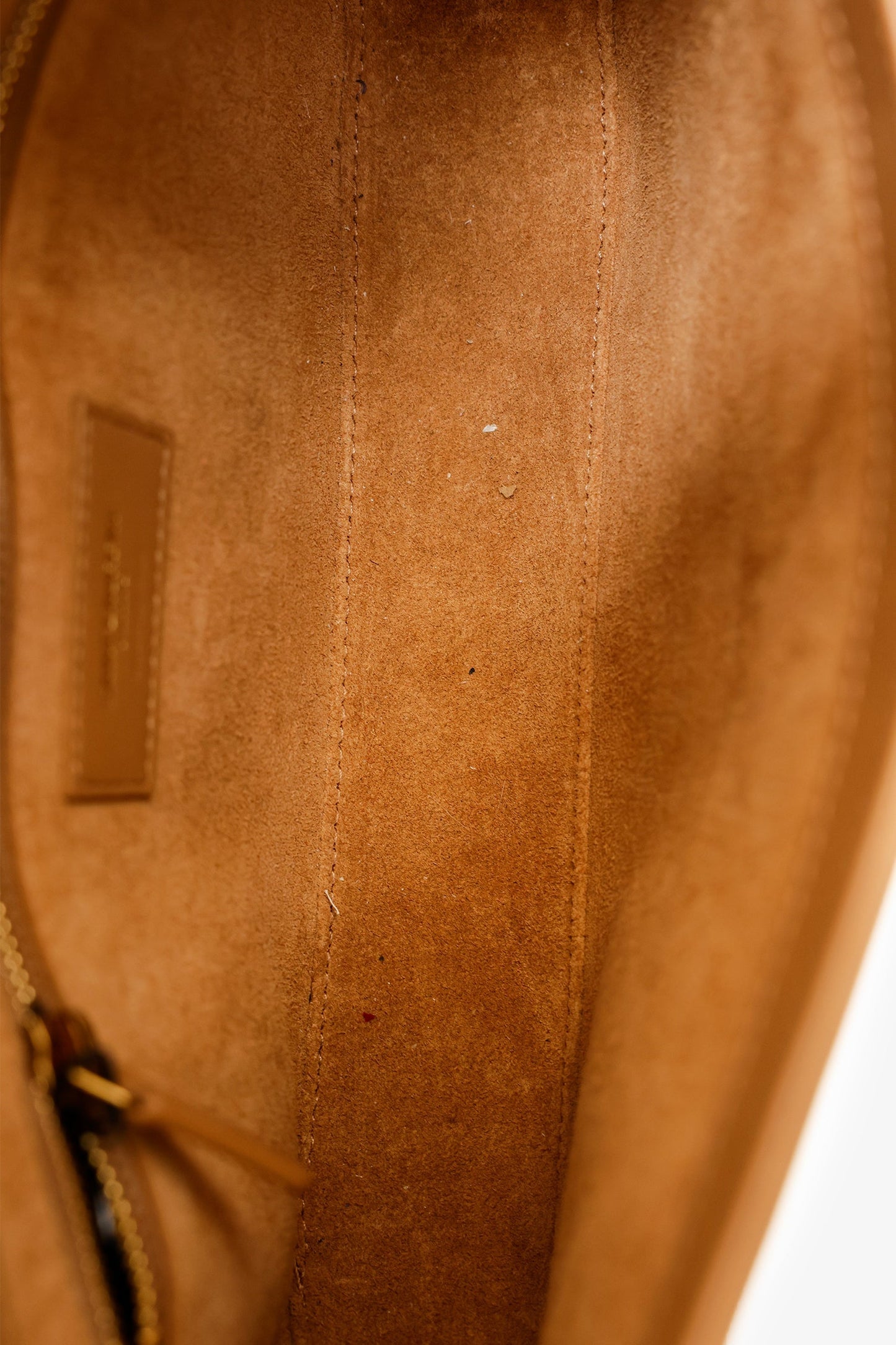 Saint Laurent Beige Leather 'Le 5 à 7' Shoulder Bag