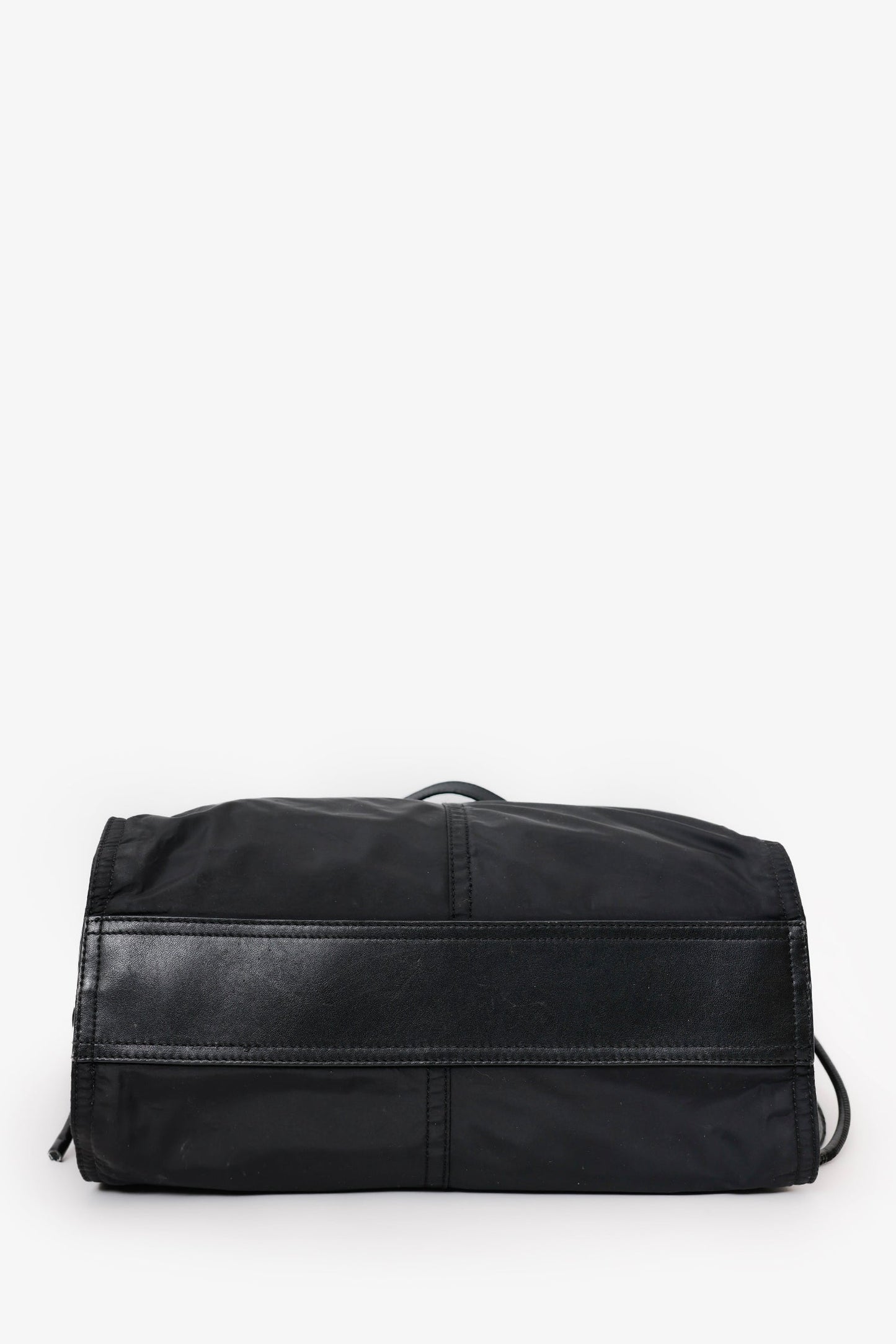 Burberry Black Nylon Tote Bag