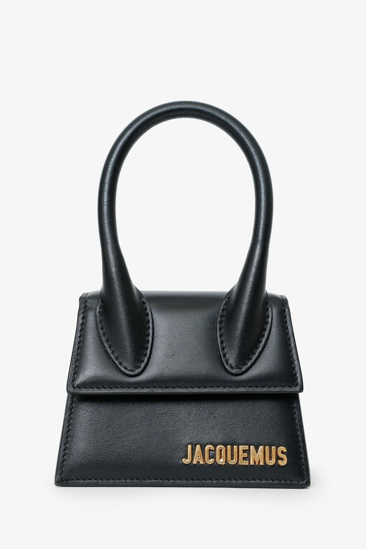 Jacquemus Black Leather Le Chiquito Mini Bag