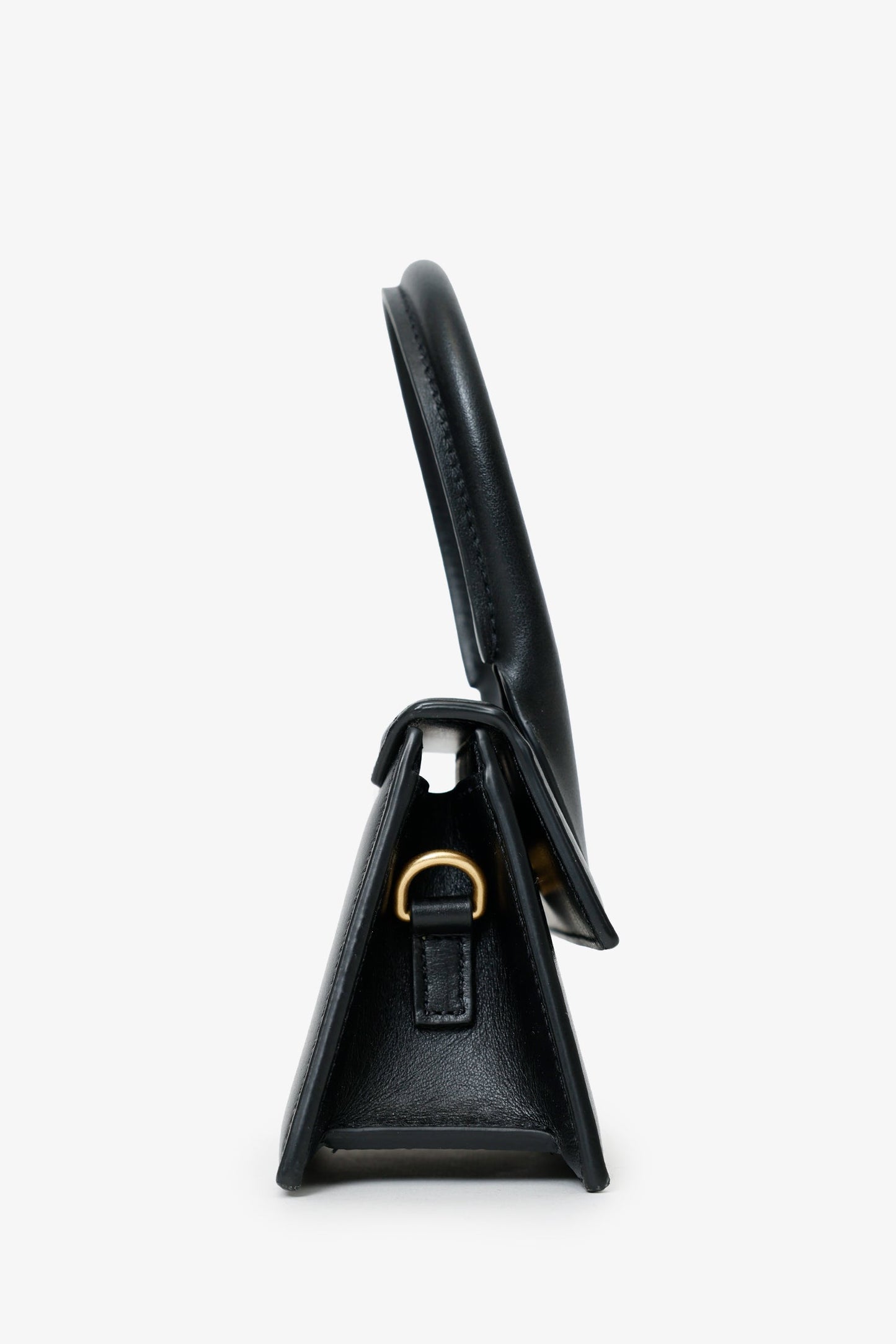 Jacquemus Black Leather Le Chiquito Mini Bag