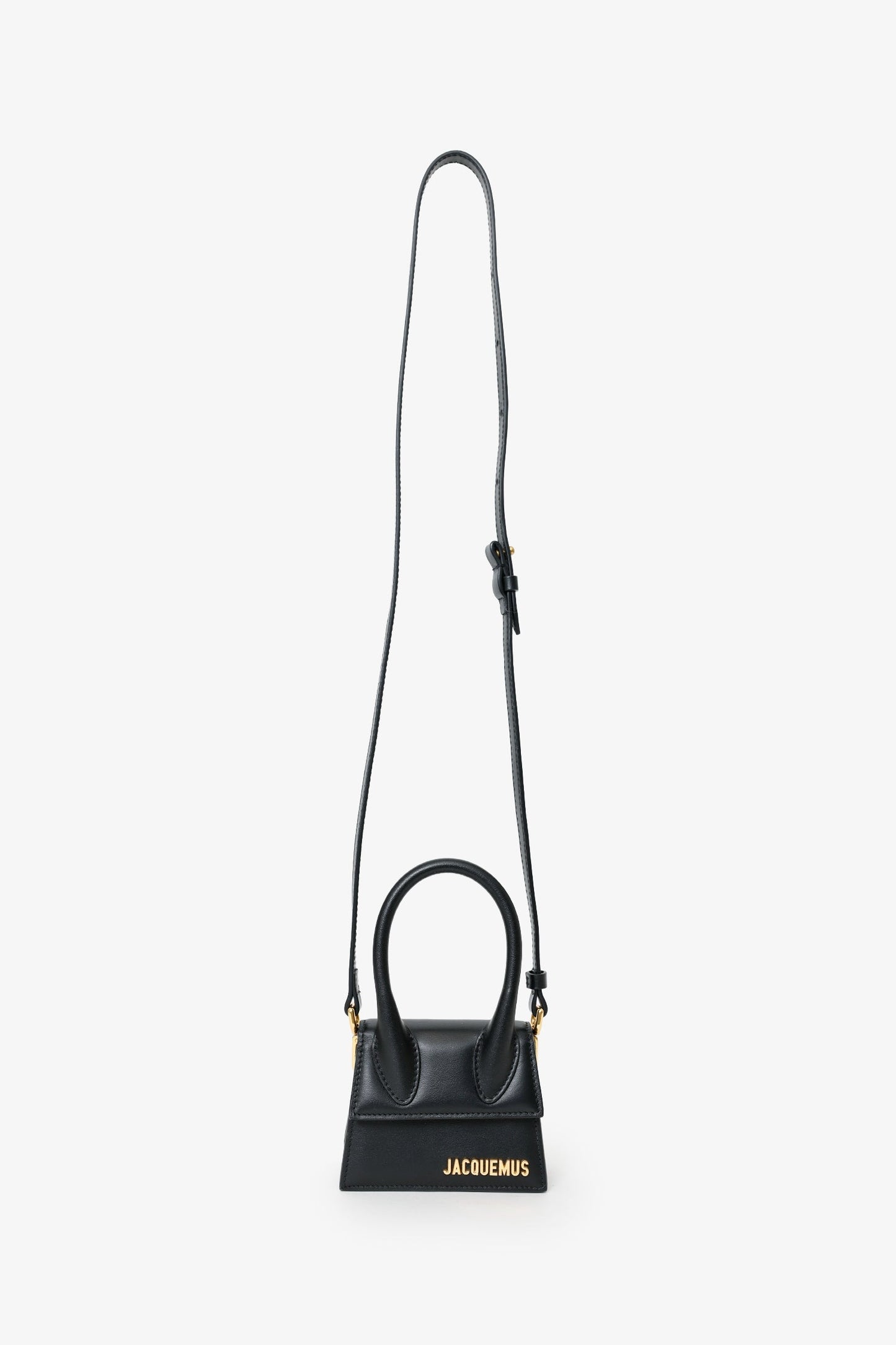 Jacquemus Black Leather Le Chiquito Mini Bag