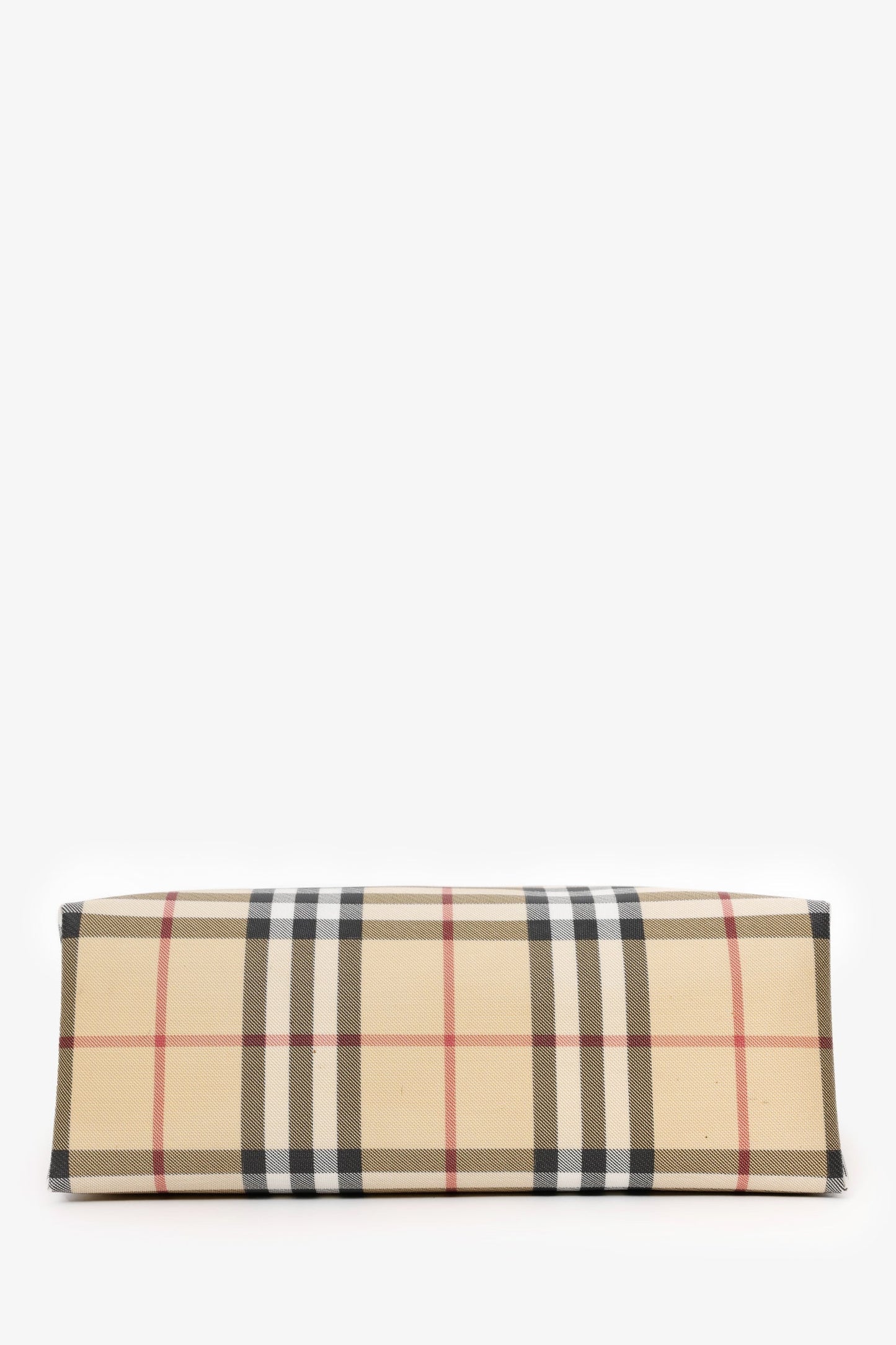 Burberry Nova Check Top Handle Tote