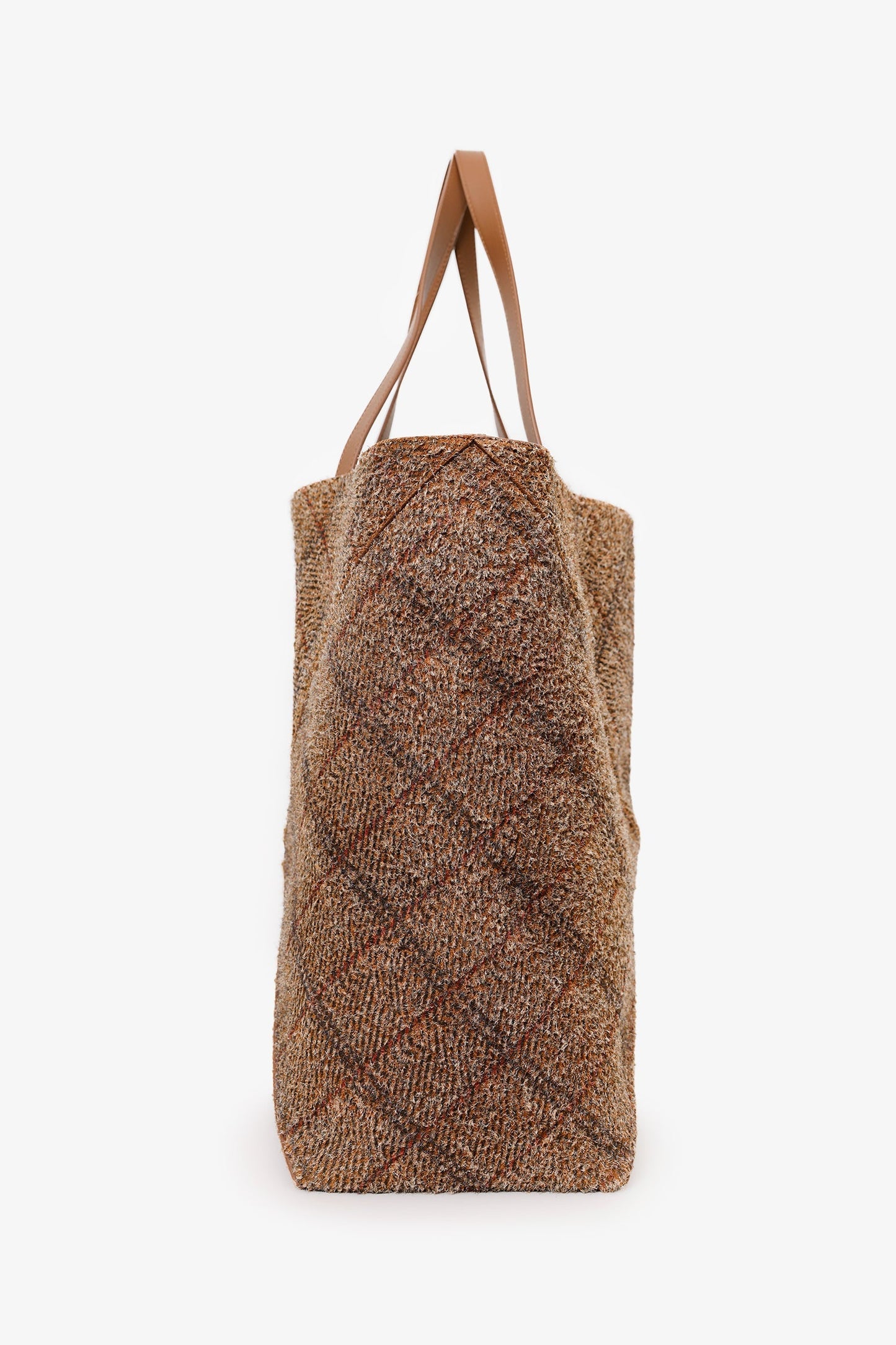 Loewe Brown Brushed Suede 'Puzzle Fold' XL Tote