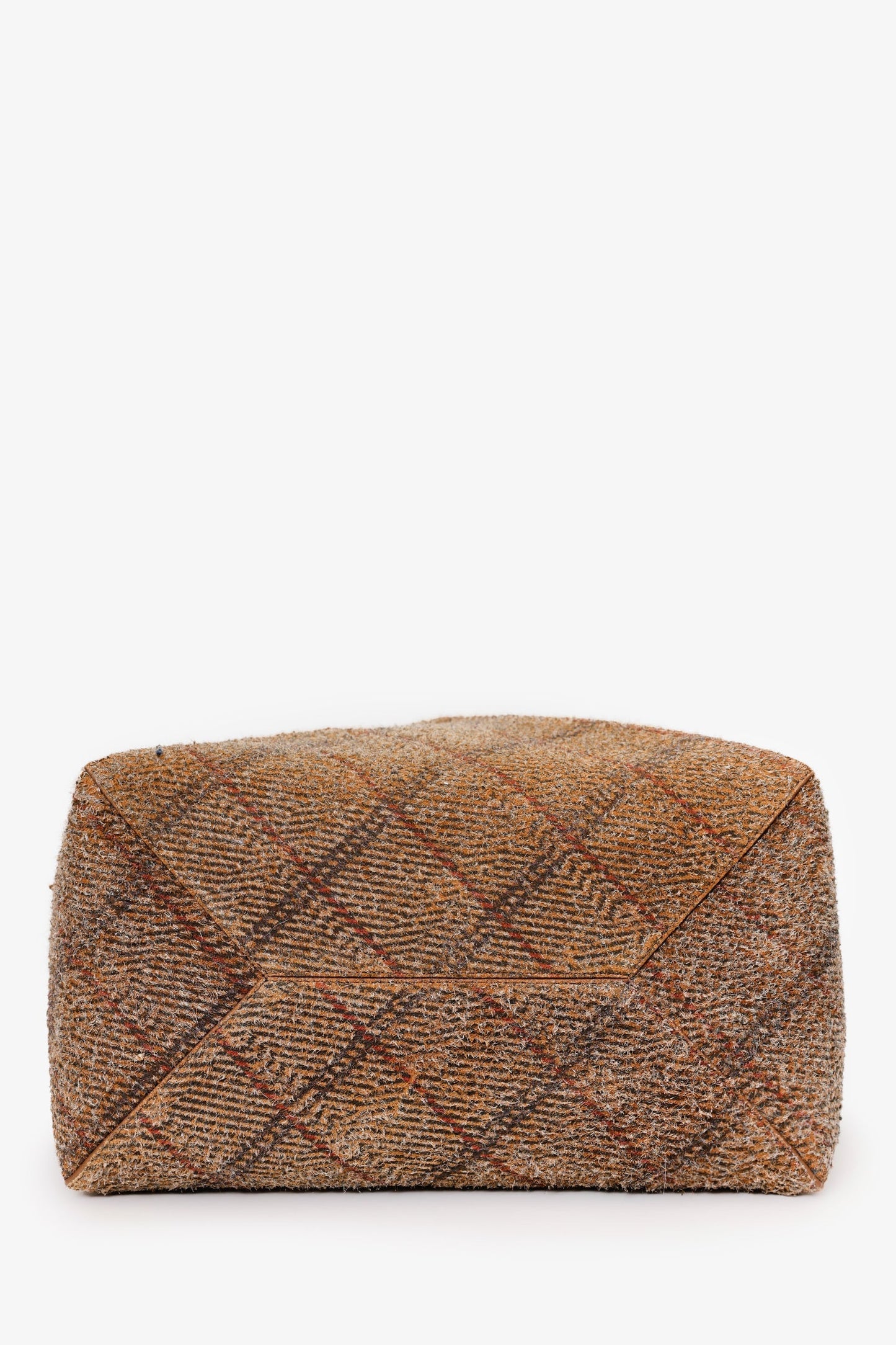 Loewe Brown Brushed Suede 'Puzzle Fold' XL Tote