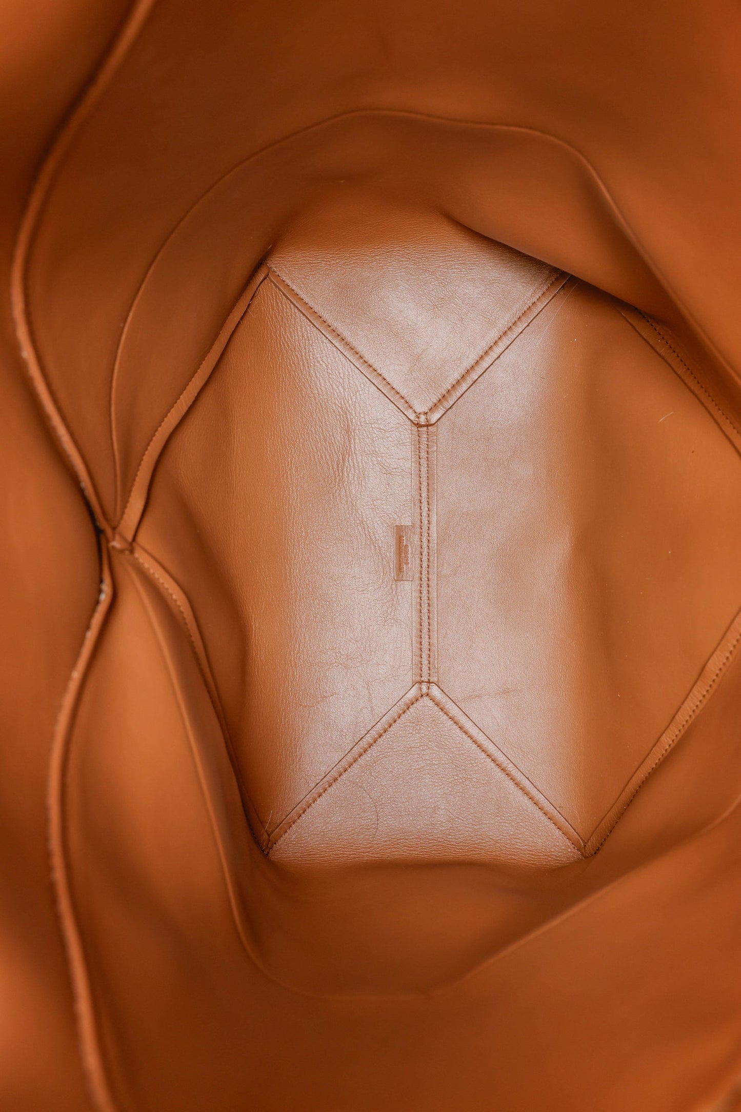 Loewe Brown Brushed Suede 'Puzzle Fold' XL Tote