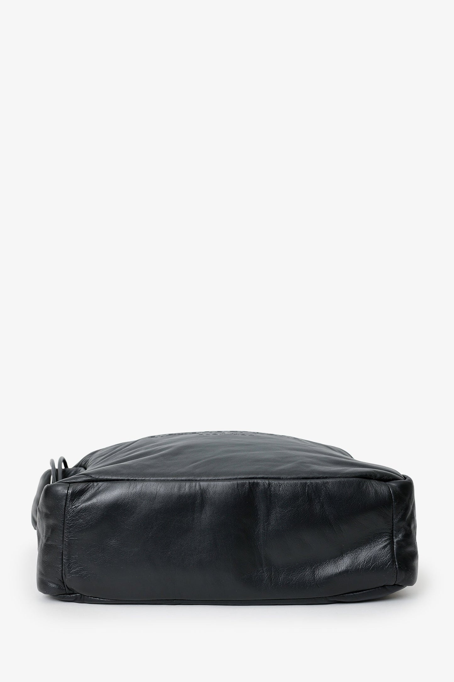 Alexander Wang Black Leather Ryan Puff Shoulder Bag