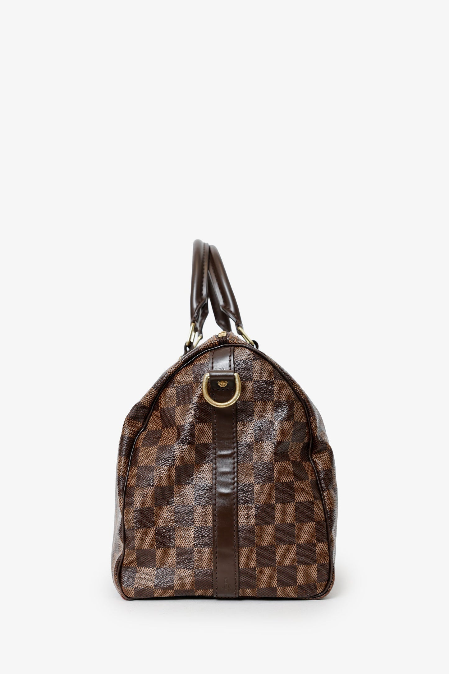 Louis Vuitton 2018 Damier Ebene Speedy 35 Bandouliere