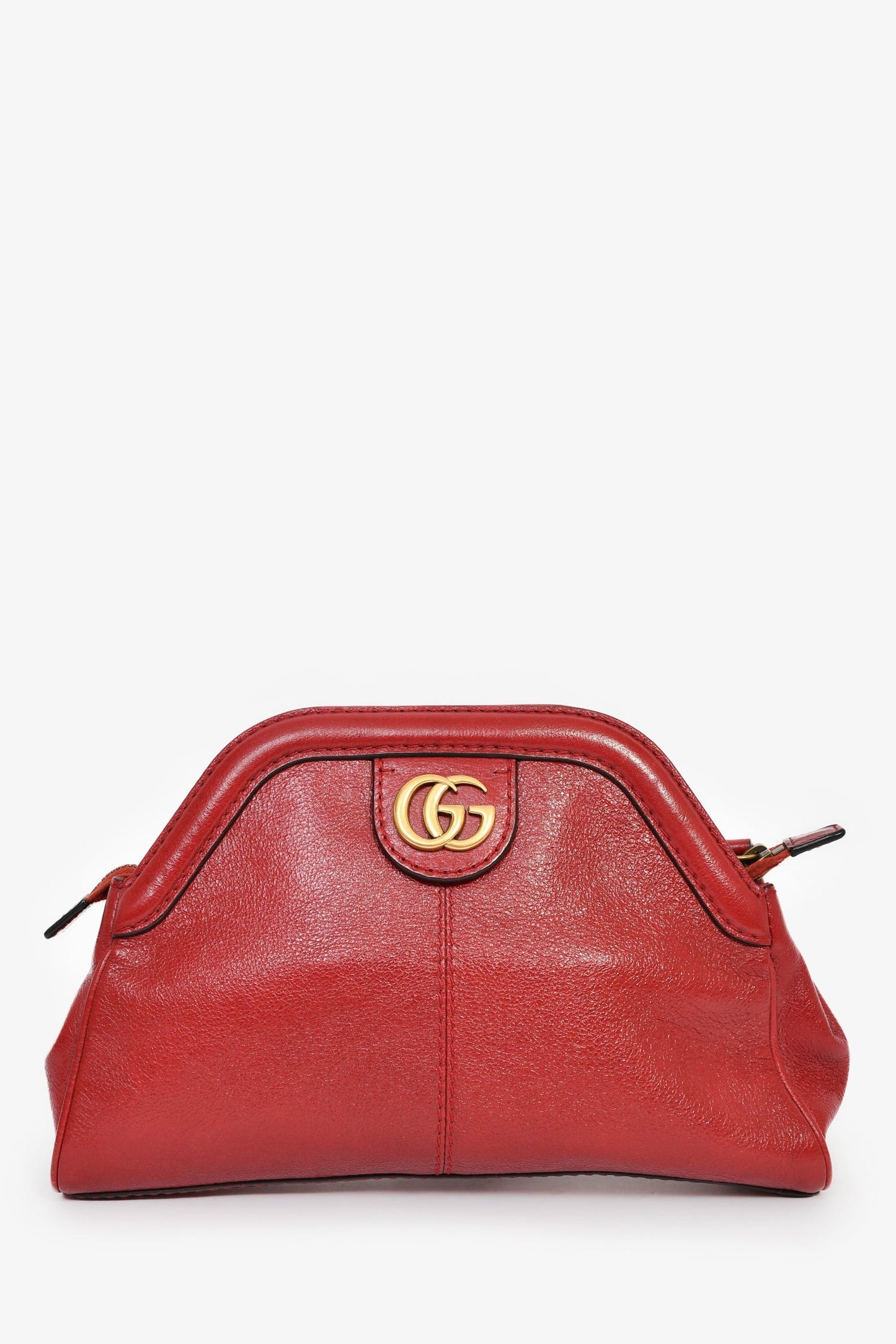 Gucci Red Leather Small Leather Re(belle) Crossbody Bag
