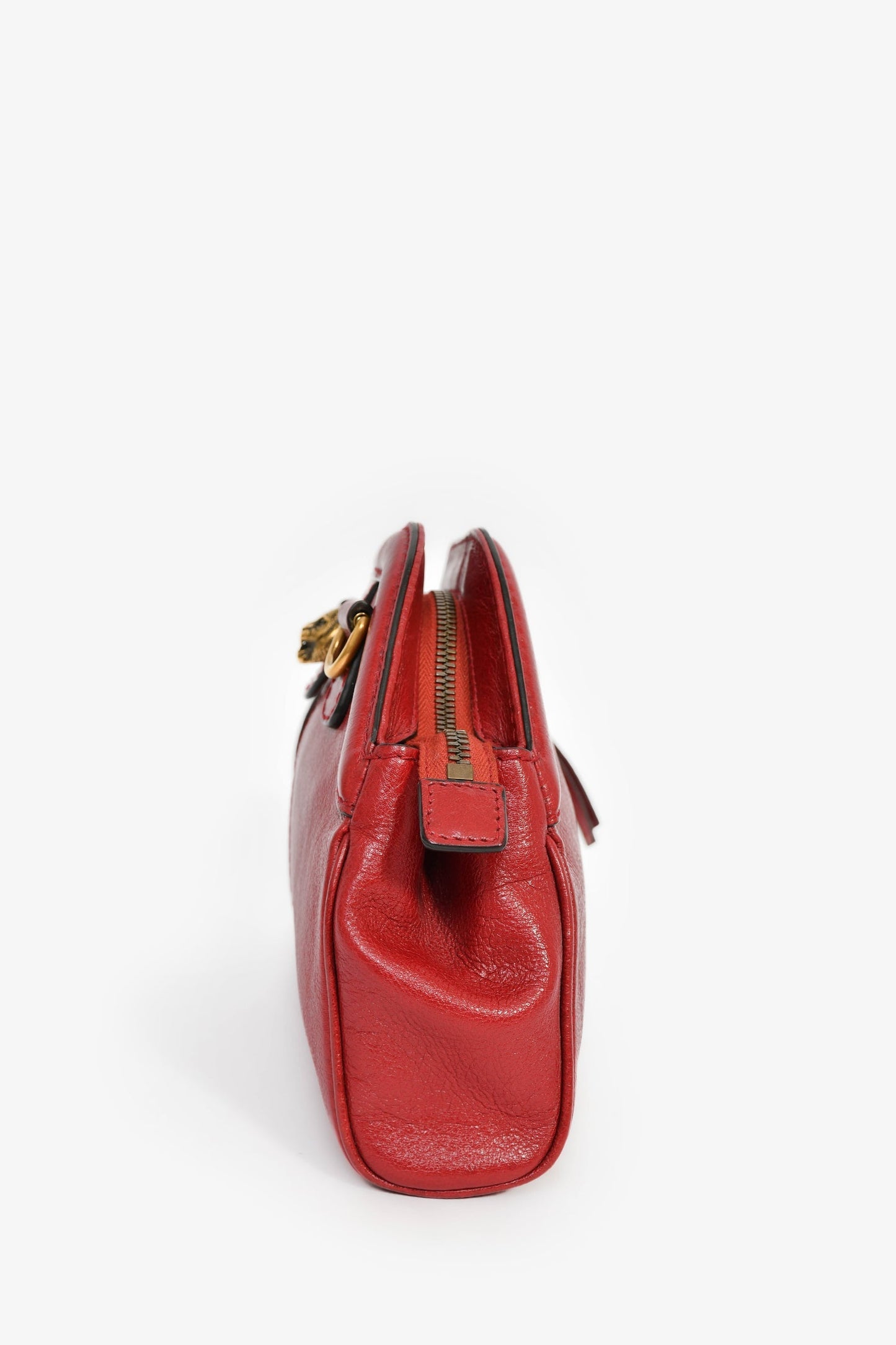 Gucci Red Leather Small Leather Re(belle) Crossbody Bag