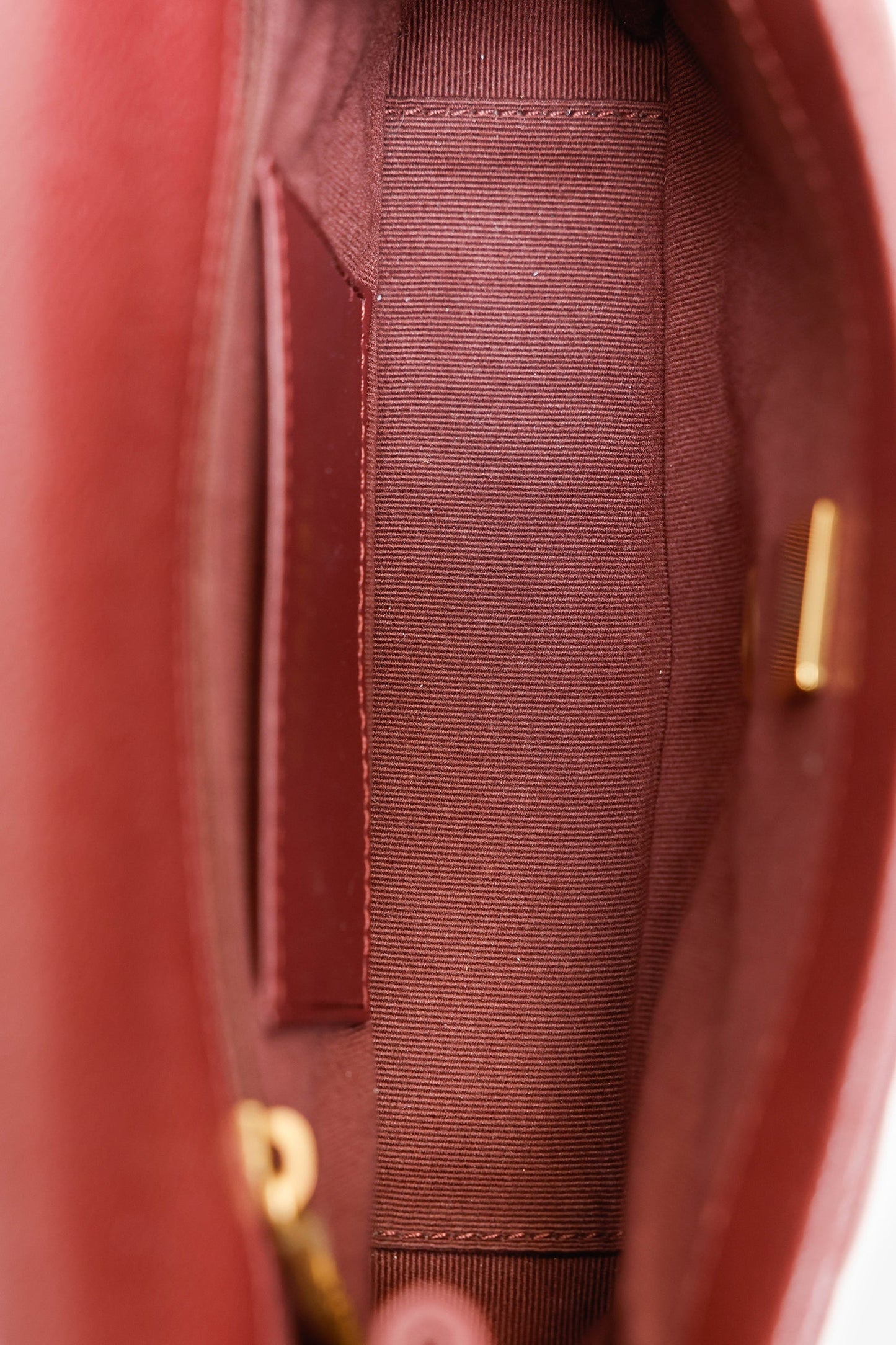 Chanel™ 22B Burgundy Caviar Never Ending Chain Flap Bag
