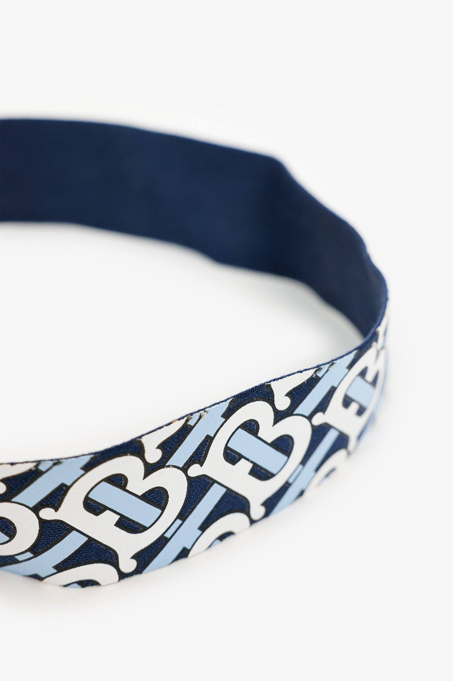 Burberry Blue Logo Headband