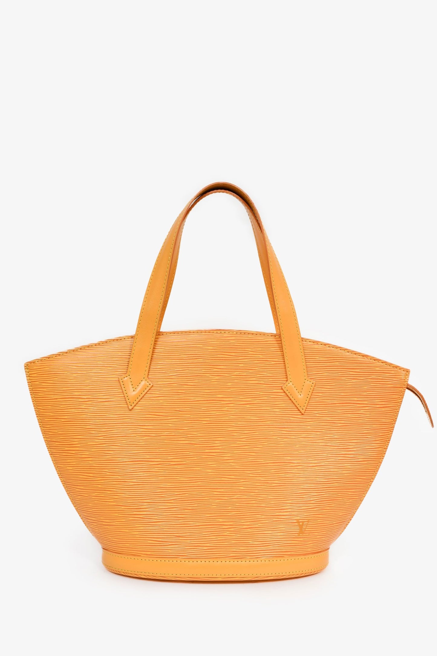 Louis Vuitton 1995 Yellow Epi 'Saint Jacques' Top Handle Bag