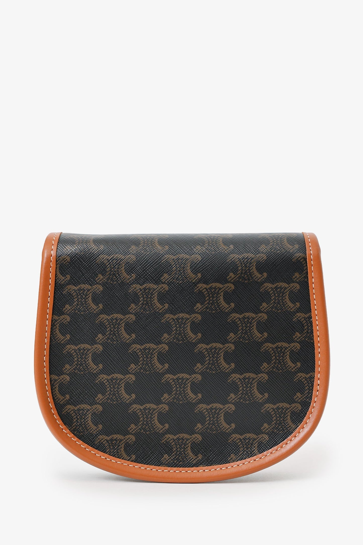 Celine Brown Triomphe Mini Besace