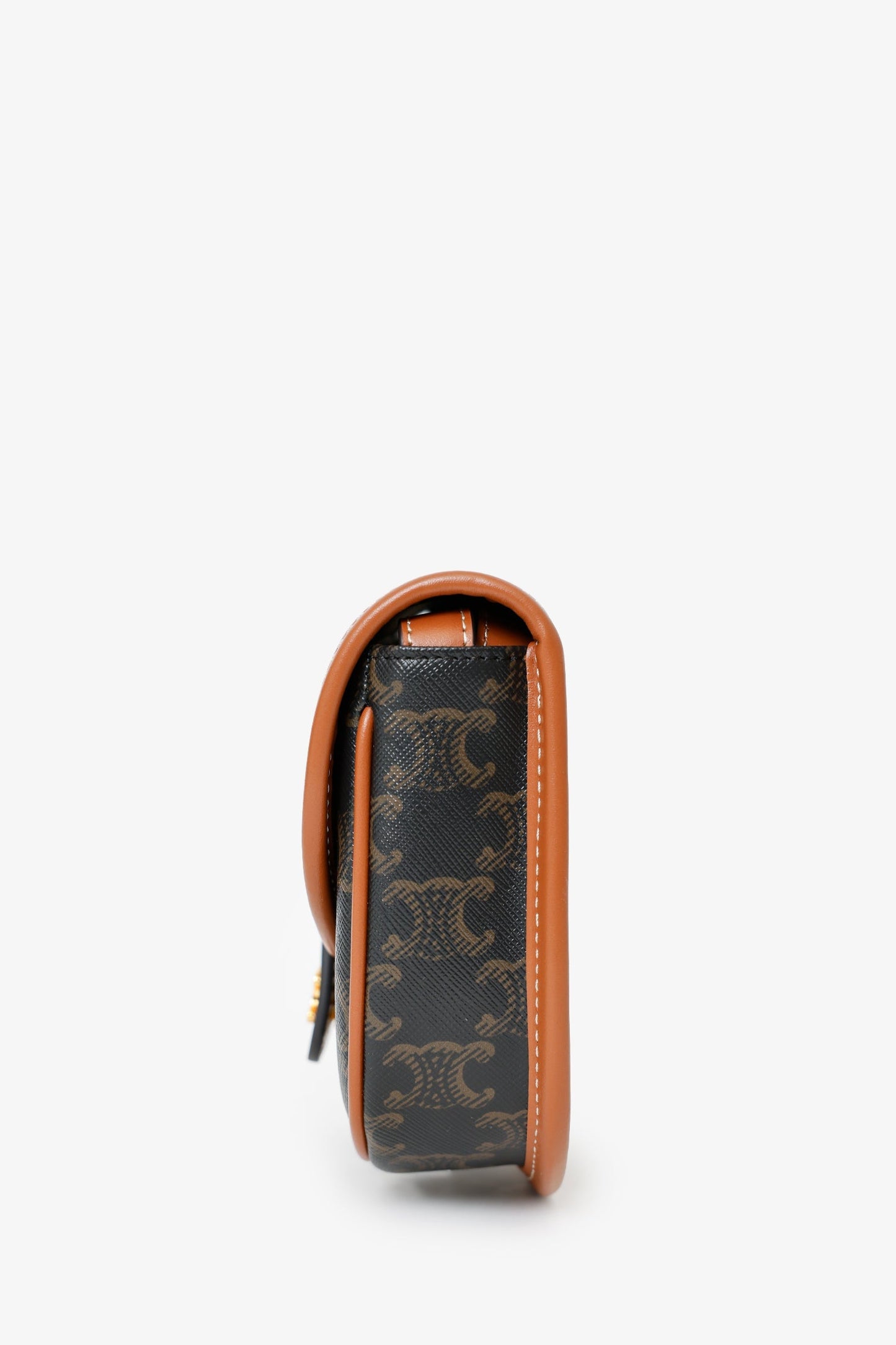 Celine Brown Triomphe Mini Besace