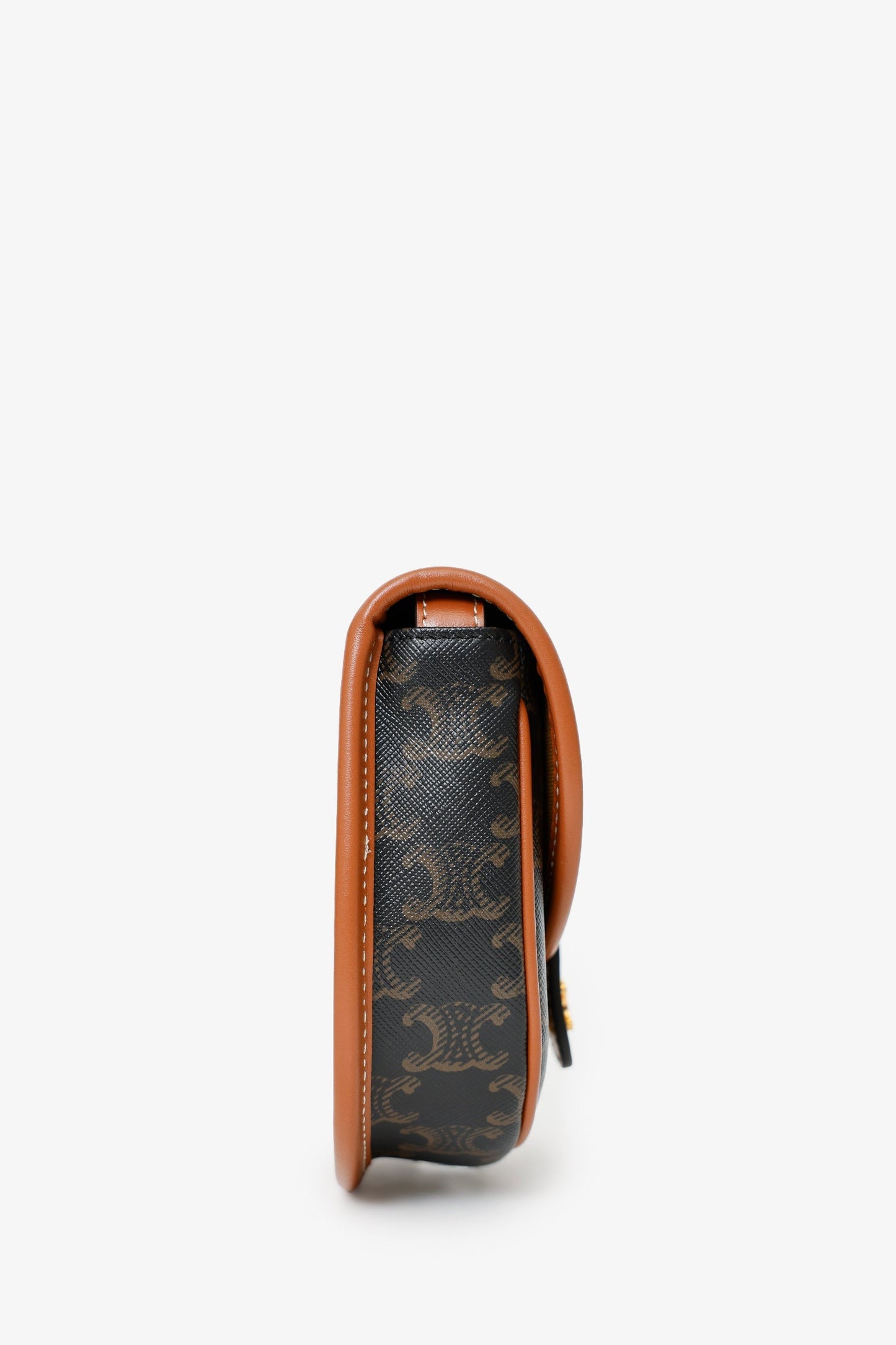 Celine Brown Triomphe Mini Besace