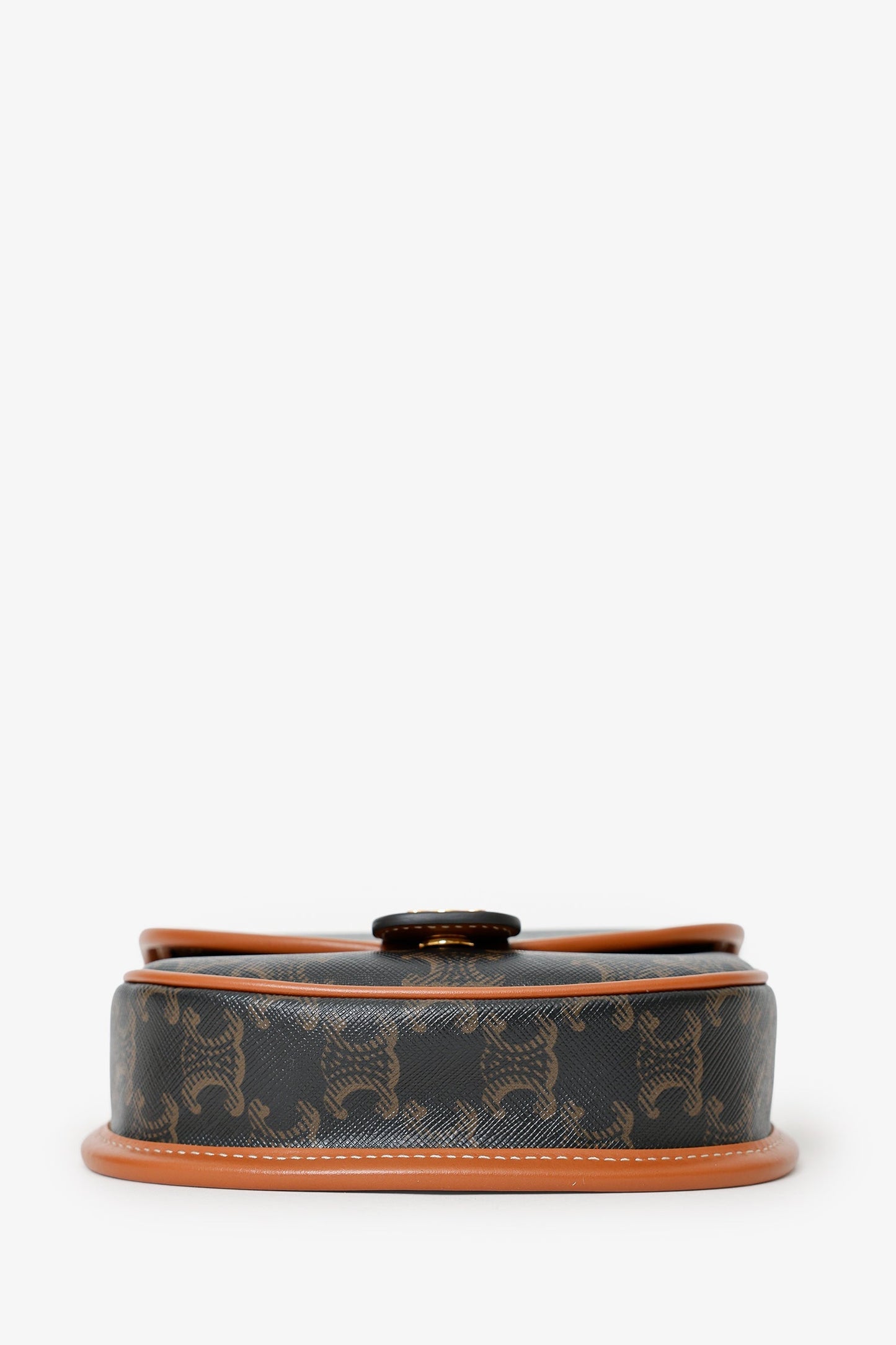 Celine Brown Triomphe Mini Besace