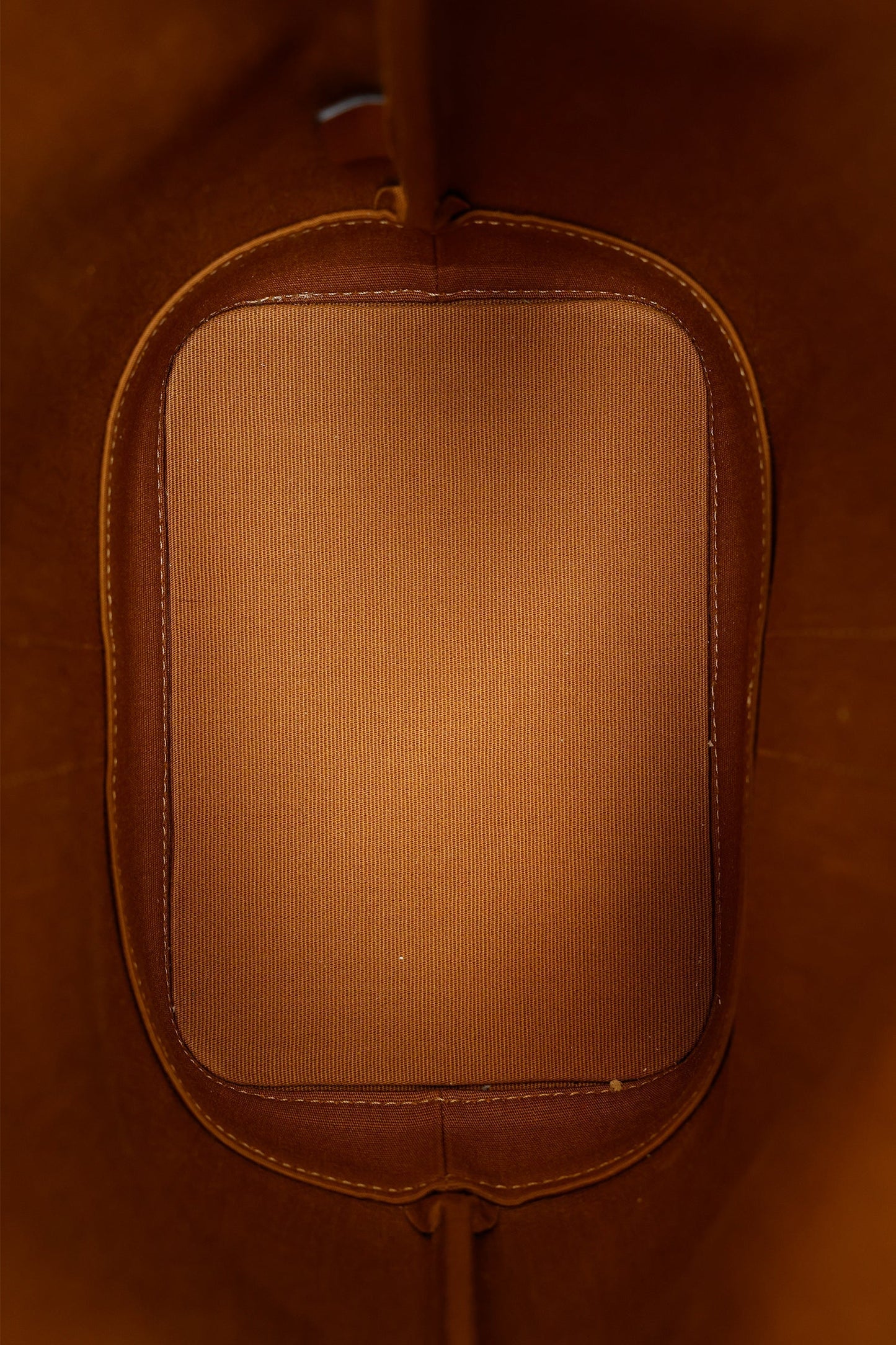 Celine Brown Triomphe Canvas Small Bucket Crossbody Bag