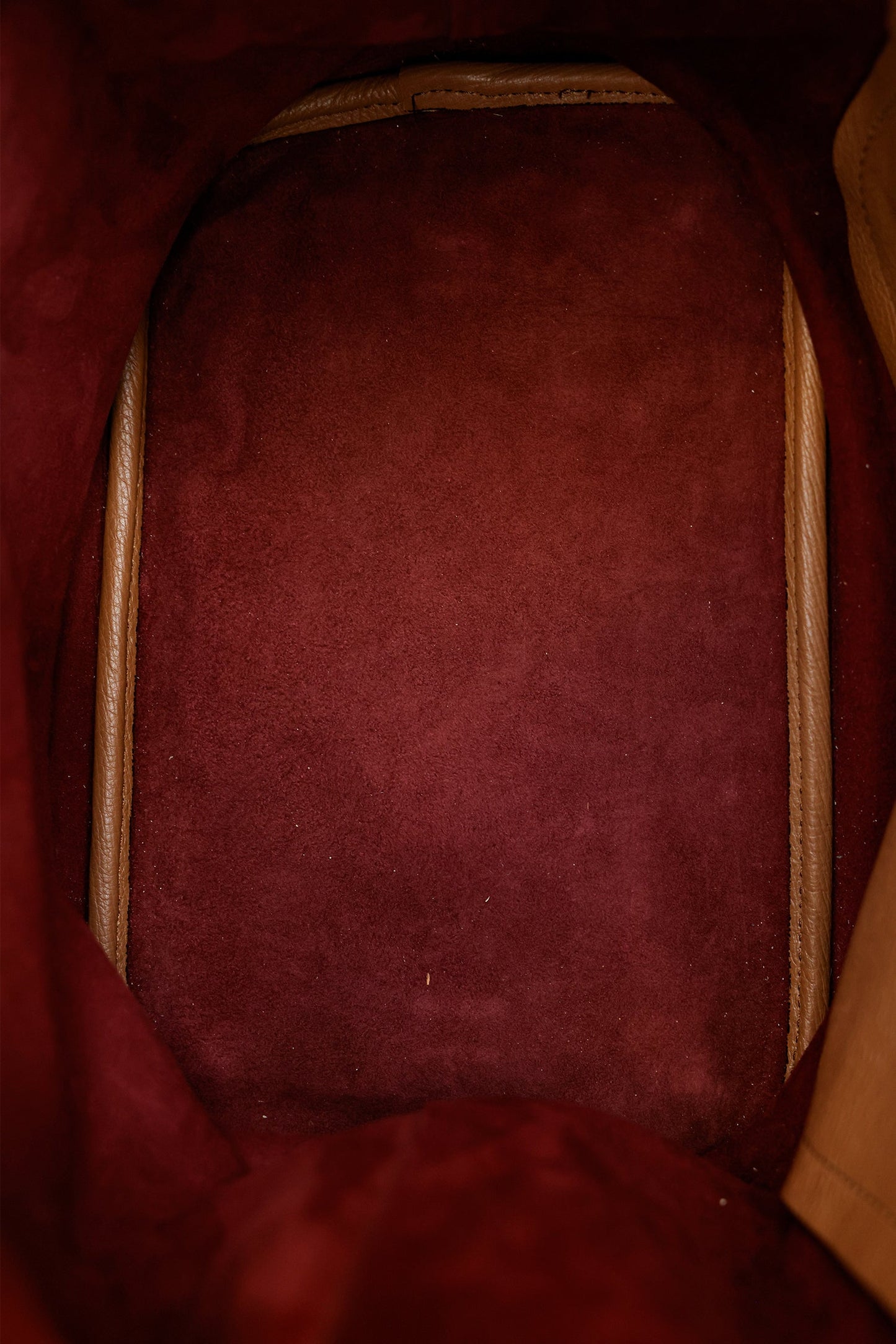 Burberry Brown Leather Medium Buckle Sycamore Hobo