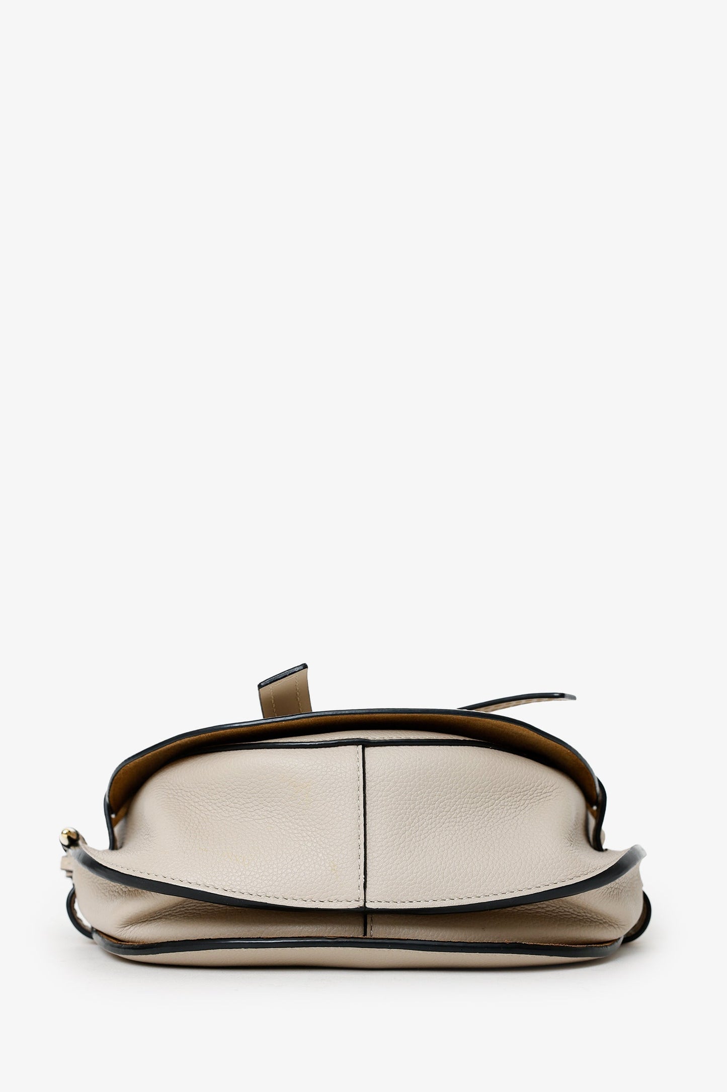 Loewe Light Oat Grained Leather Small Gate Bag