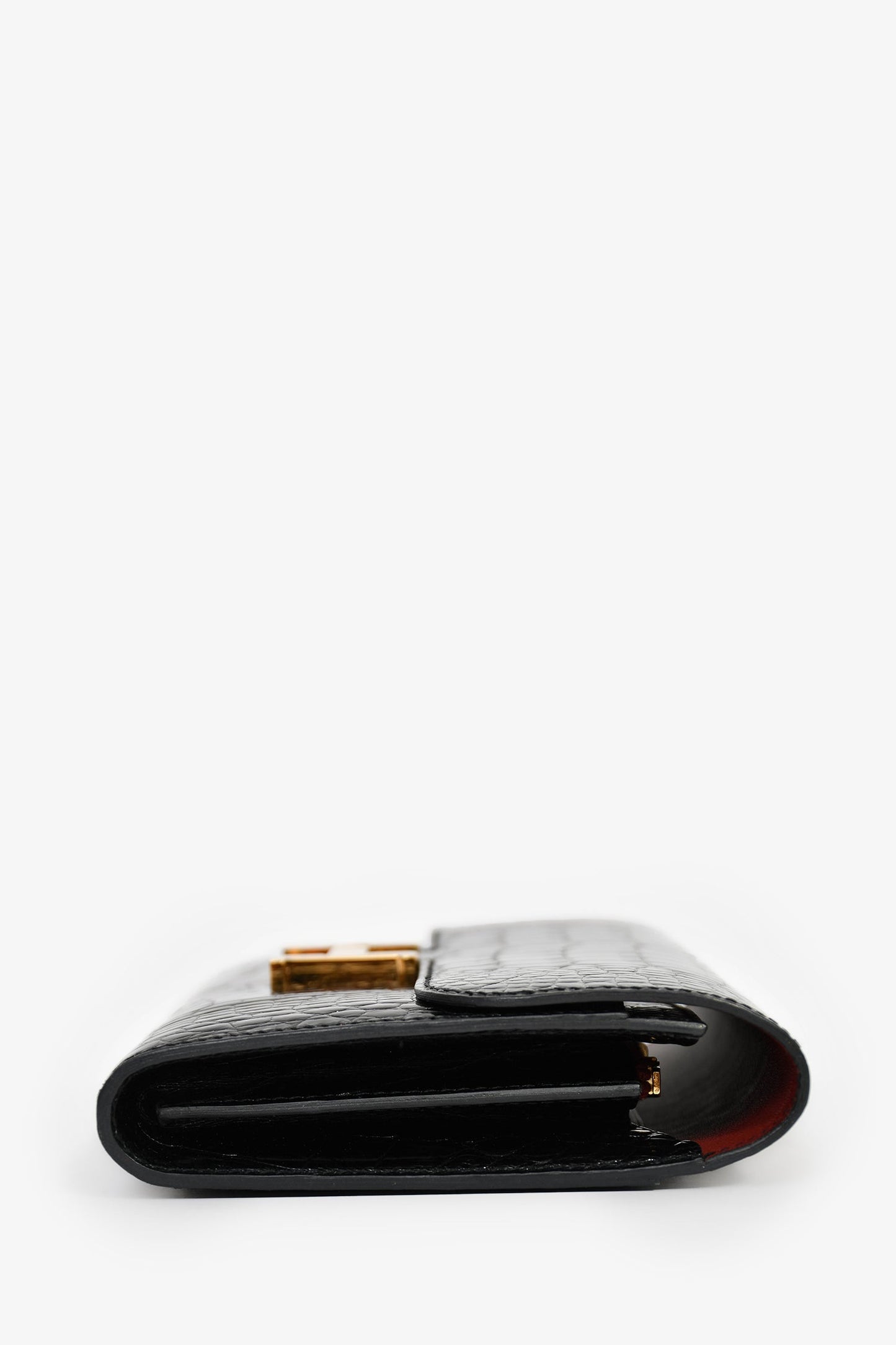 Hermès 2017 Black Alligator Constance Wallet