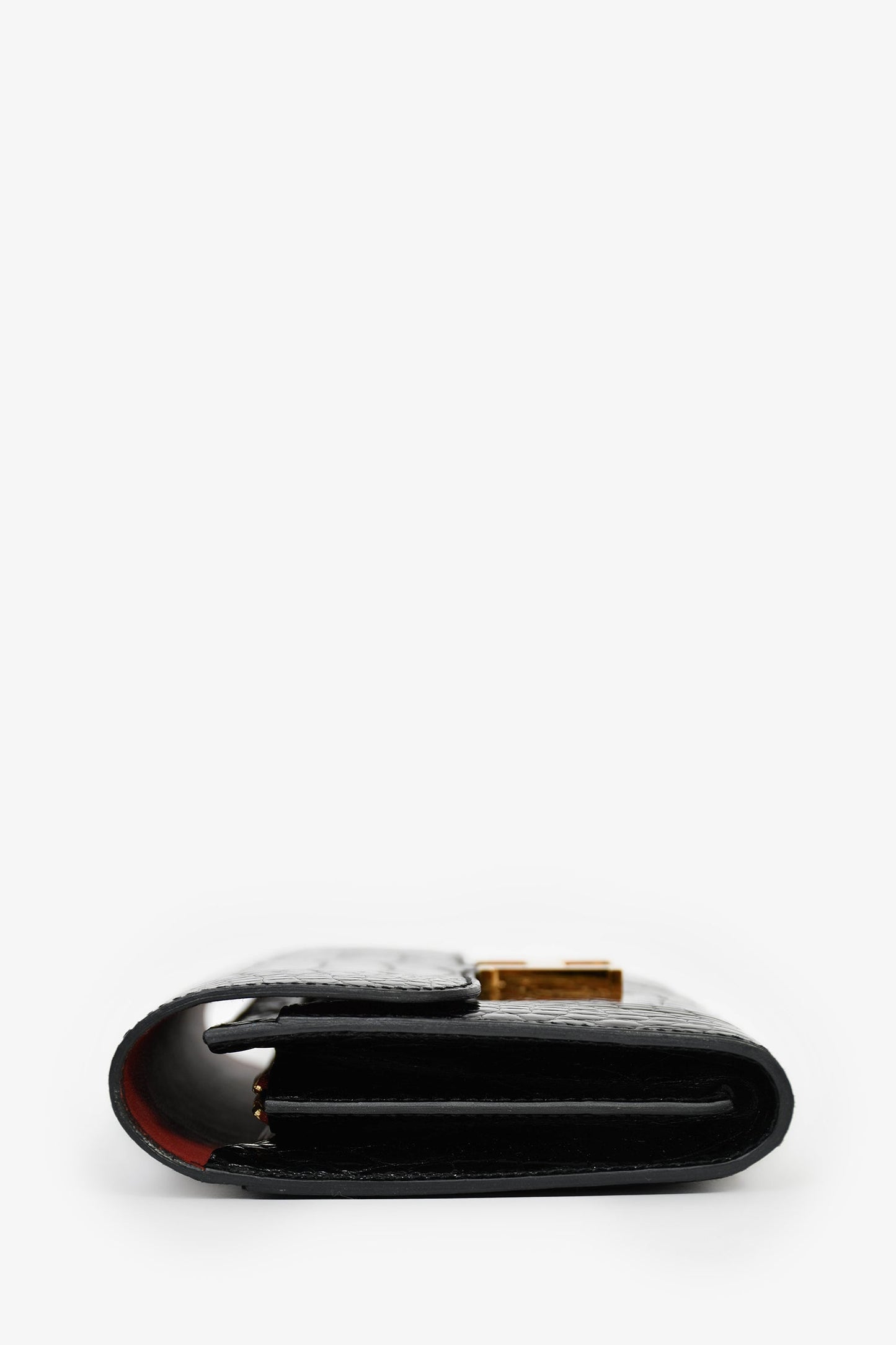 Hermès 2017 Black Alligator Constance Wallet