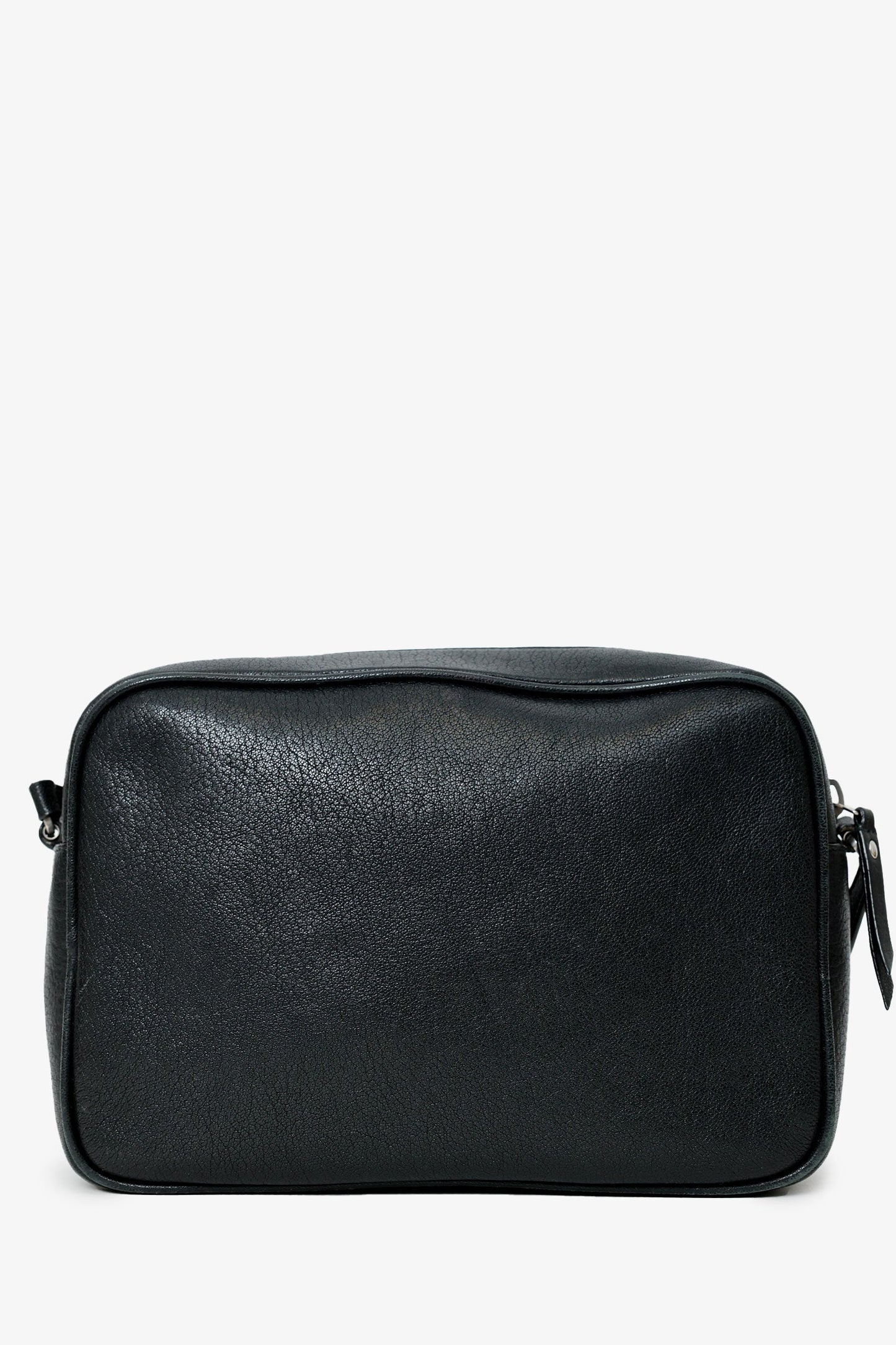 Saint Laurent Black Leather Small Lou Camera Bag