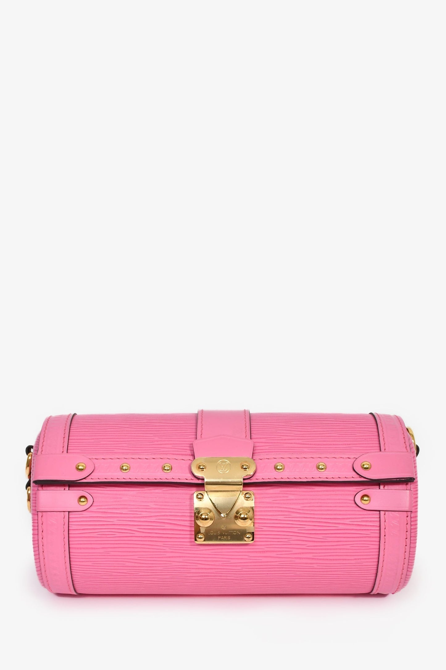 Louis Vuitton Pink Epi Leather Papillon Trunk