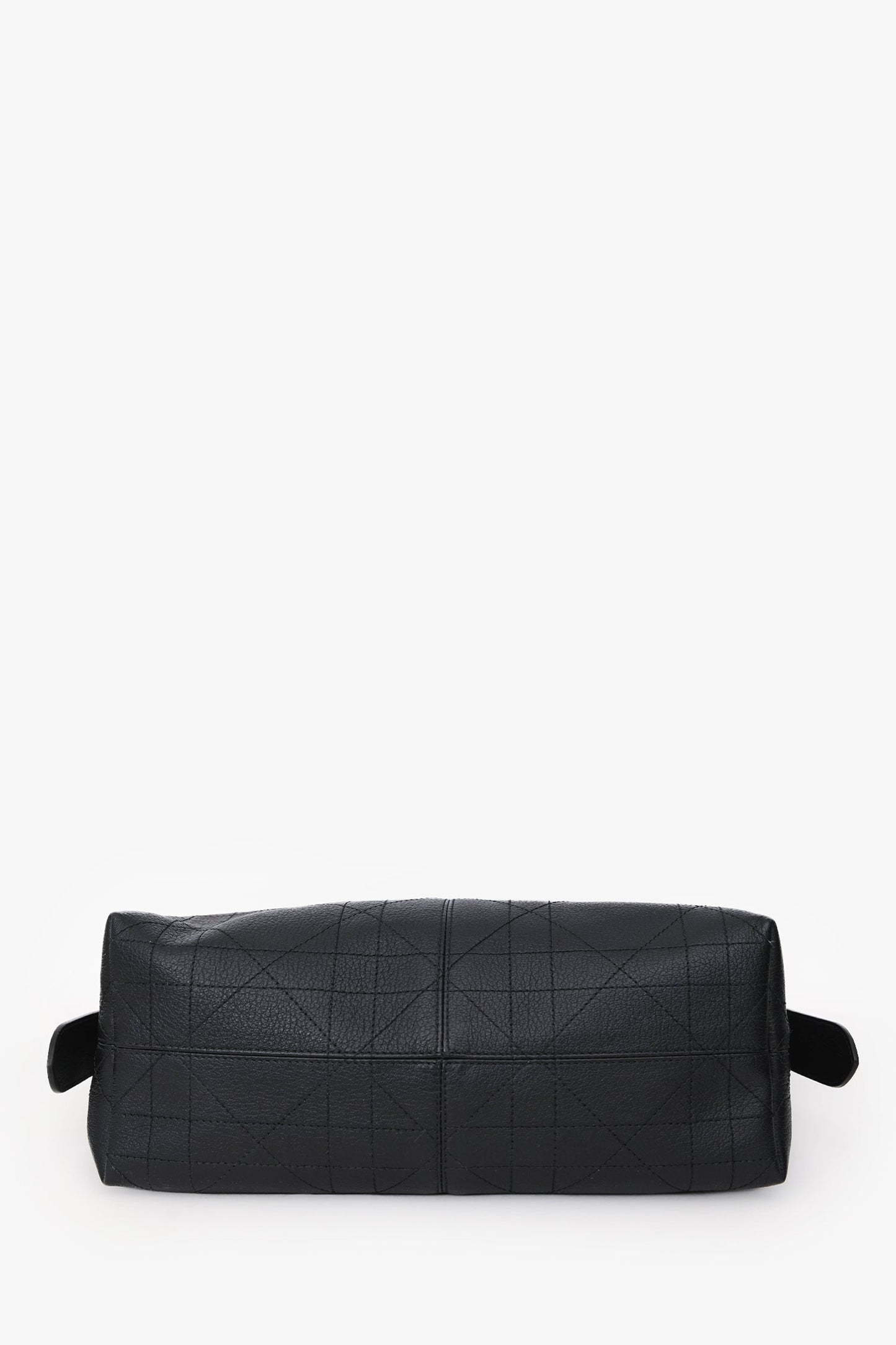 Christian Dior 2025 Black Flat Macrocannage Medium Dior Voyage Bag GHW