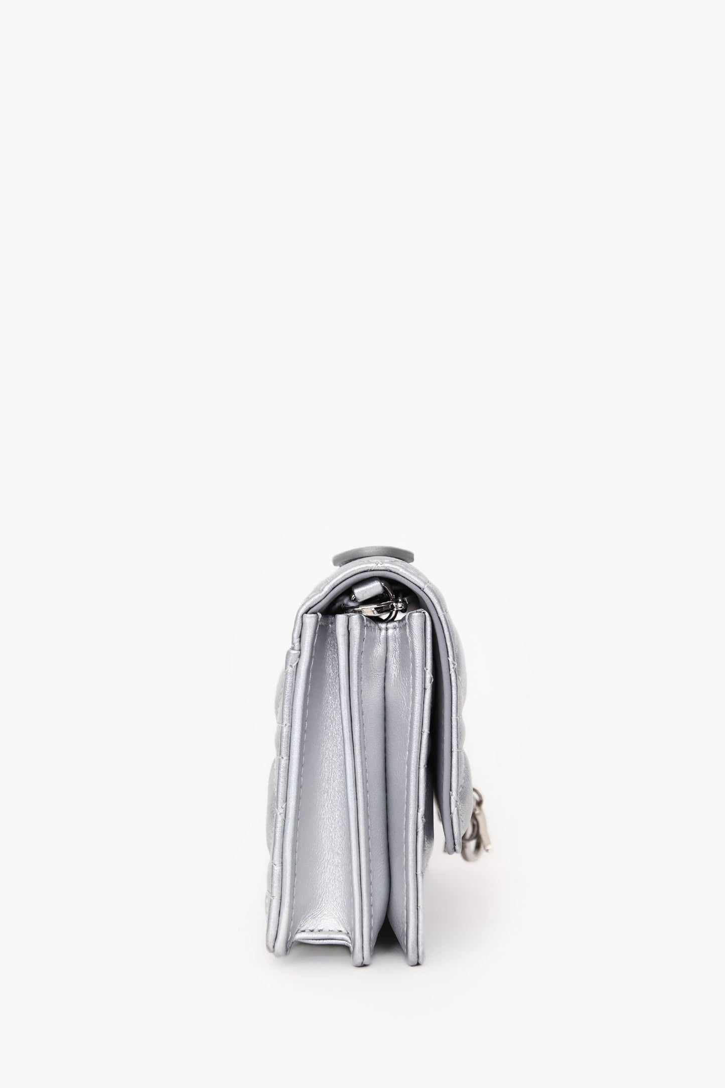 Christian Dior 2024 Iridescent Metallic Cannage Lambskin My Dior Mini Bag SHW