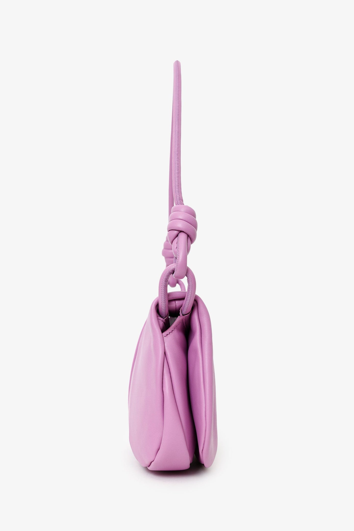 Loewe Purple Leather 'Paseo' Crossbody Bag