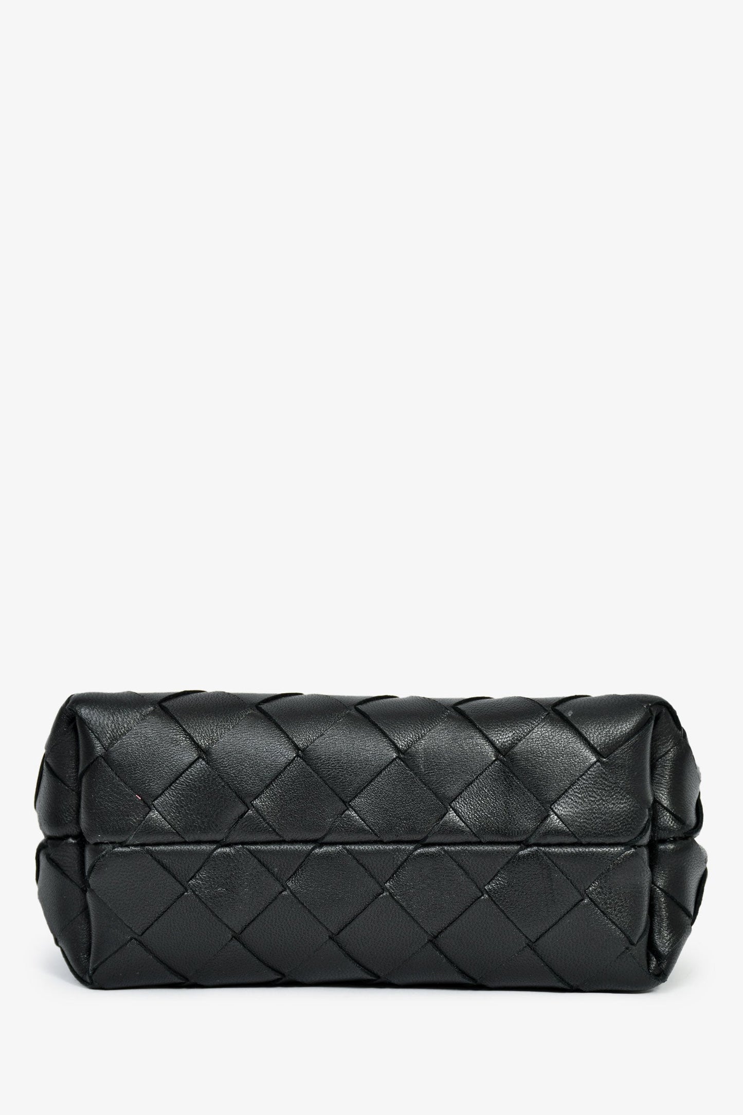 Bottega Veneta Black Leather 'Andiamo' Phone Pouch