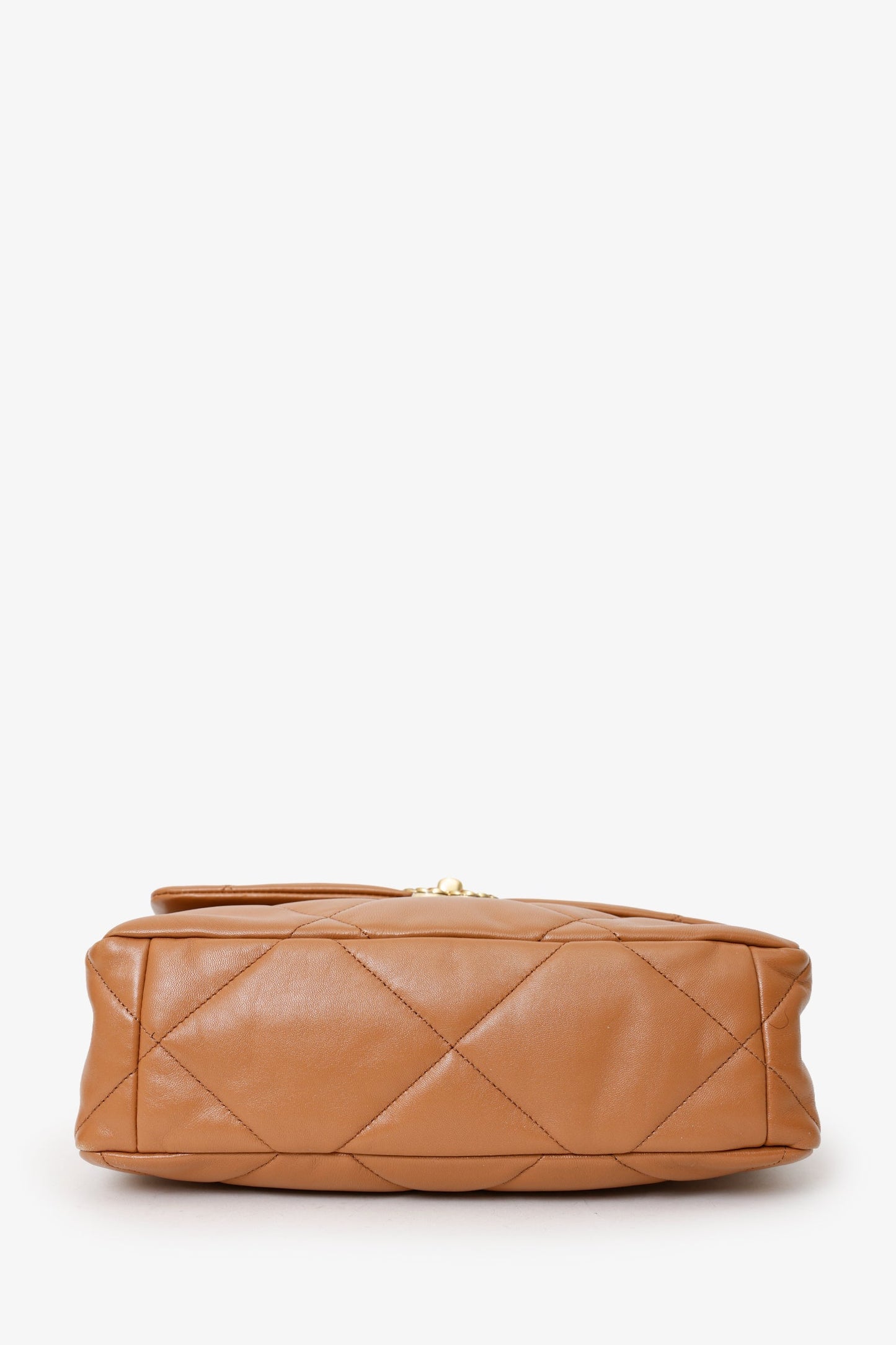 Chanel™ Brown Leather Chanel 19 Medium Flap Bag